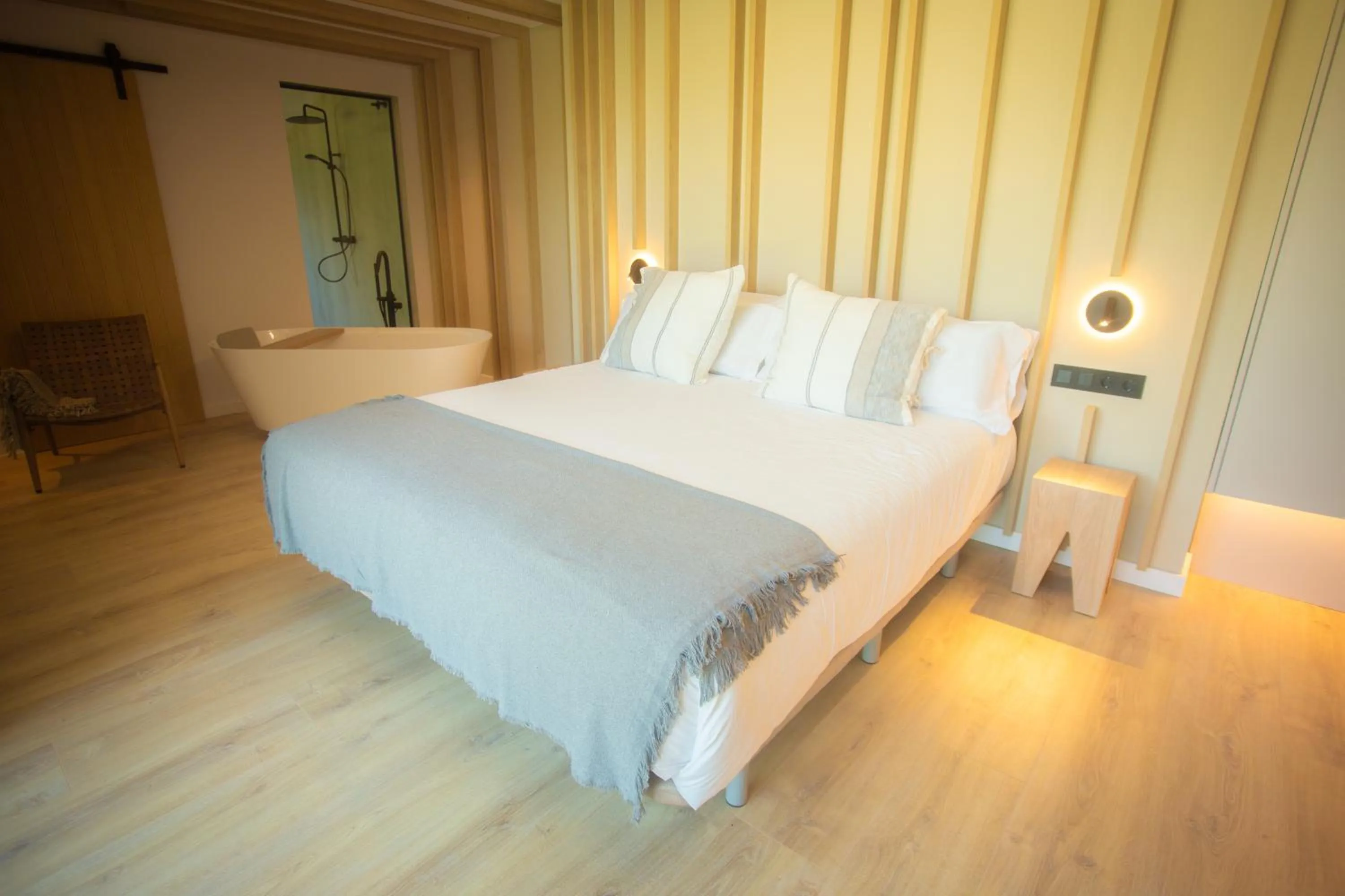 Bed in L'indret del Pedraforca Adults Only