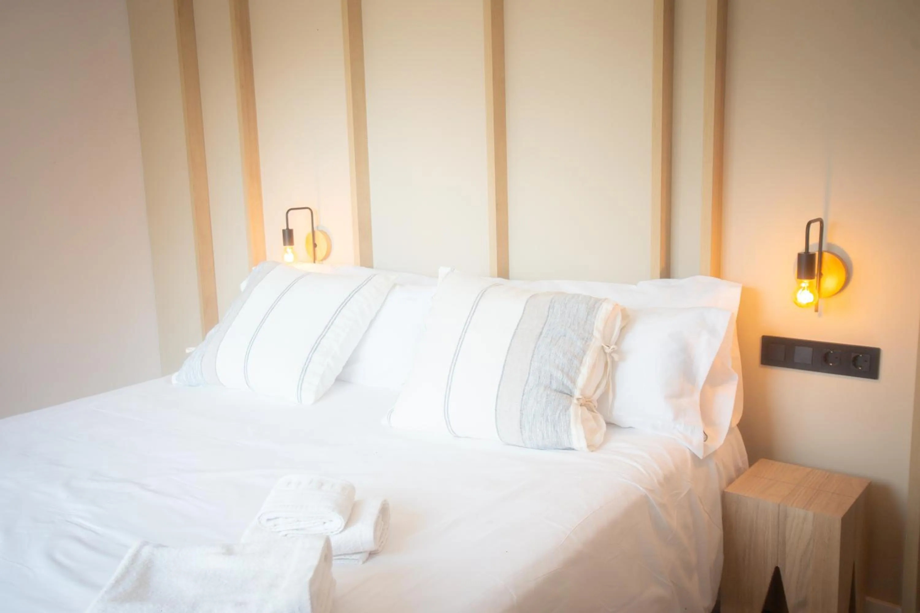 Bed in L'indret del Pedraforca Adults Only