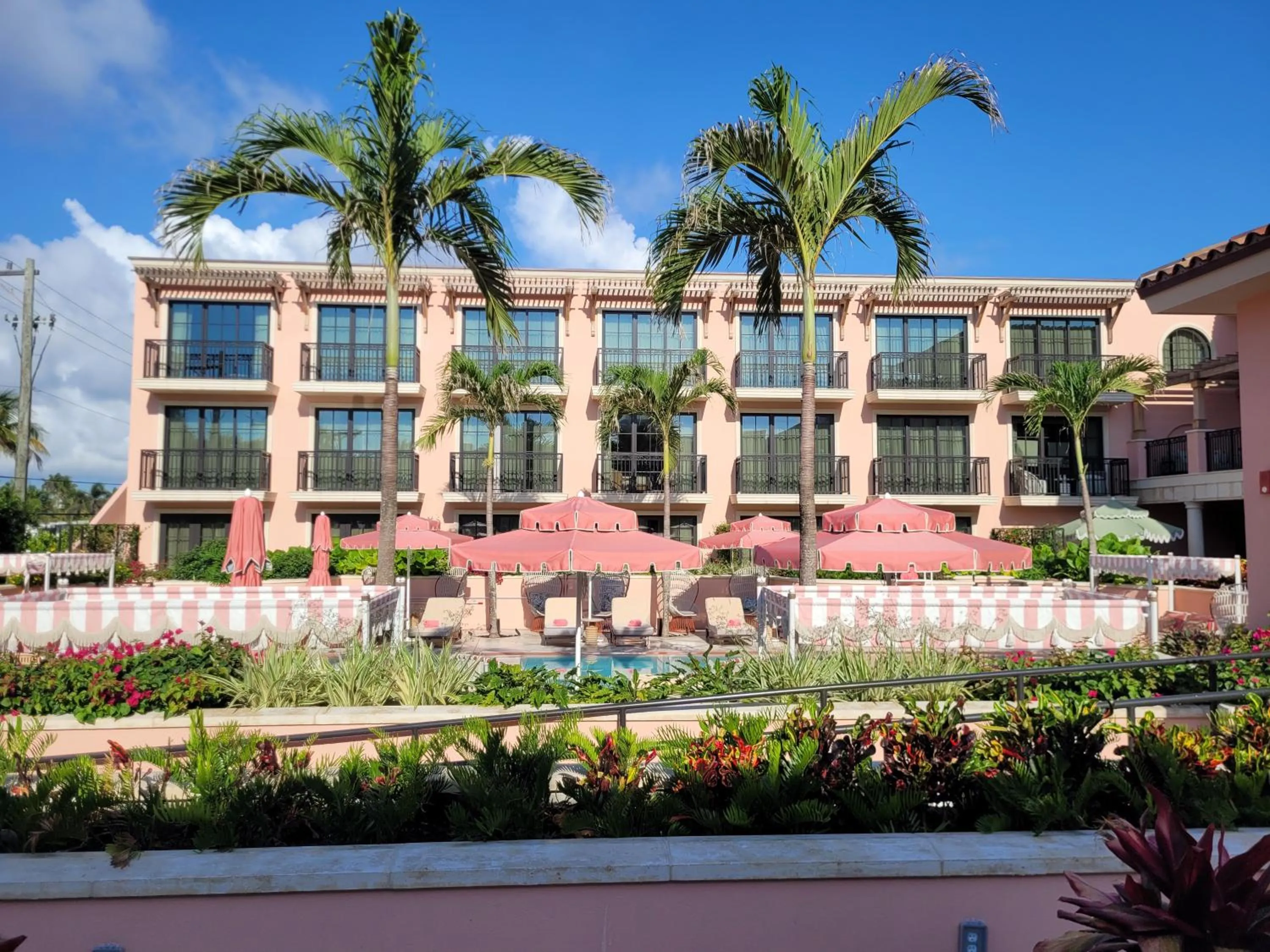 Swimming pool in Palm House Hotel Palm Beach