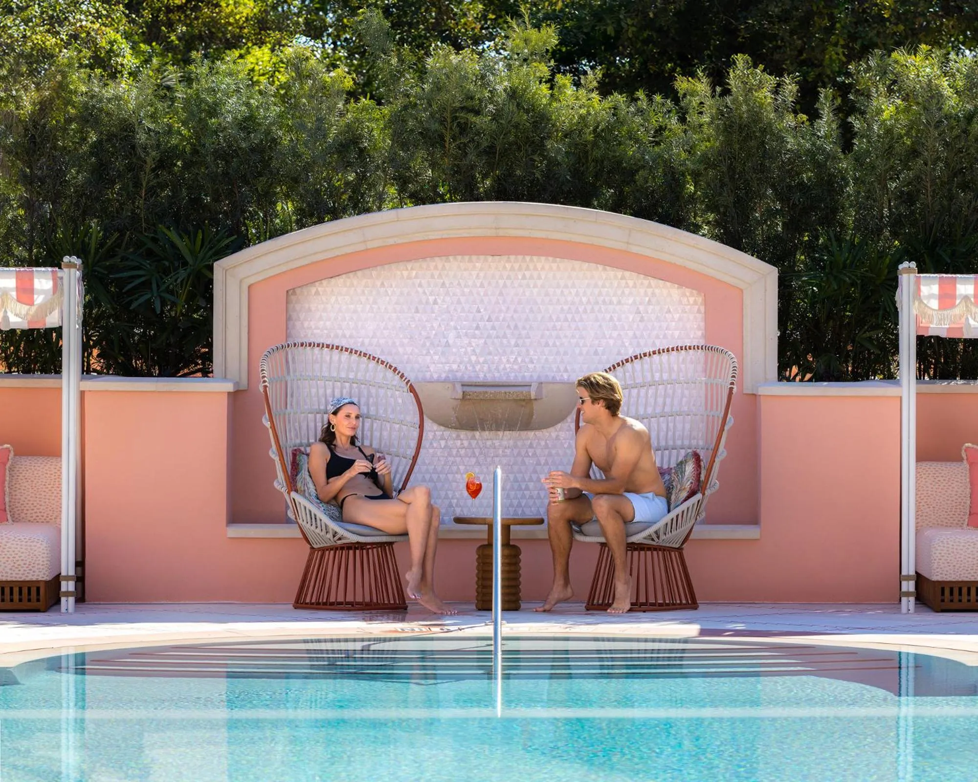 Swimming pool in Palm House Hotel Palm Beach