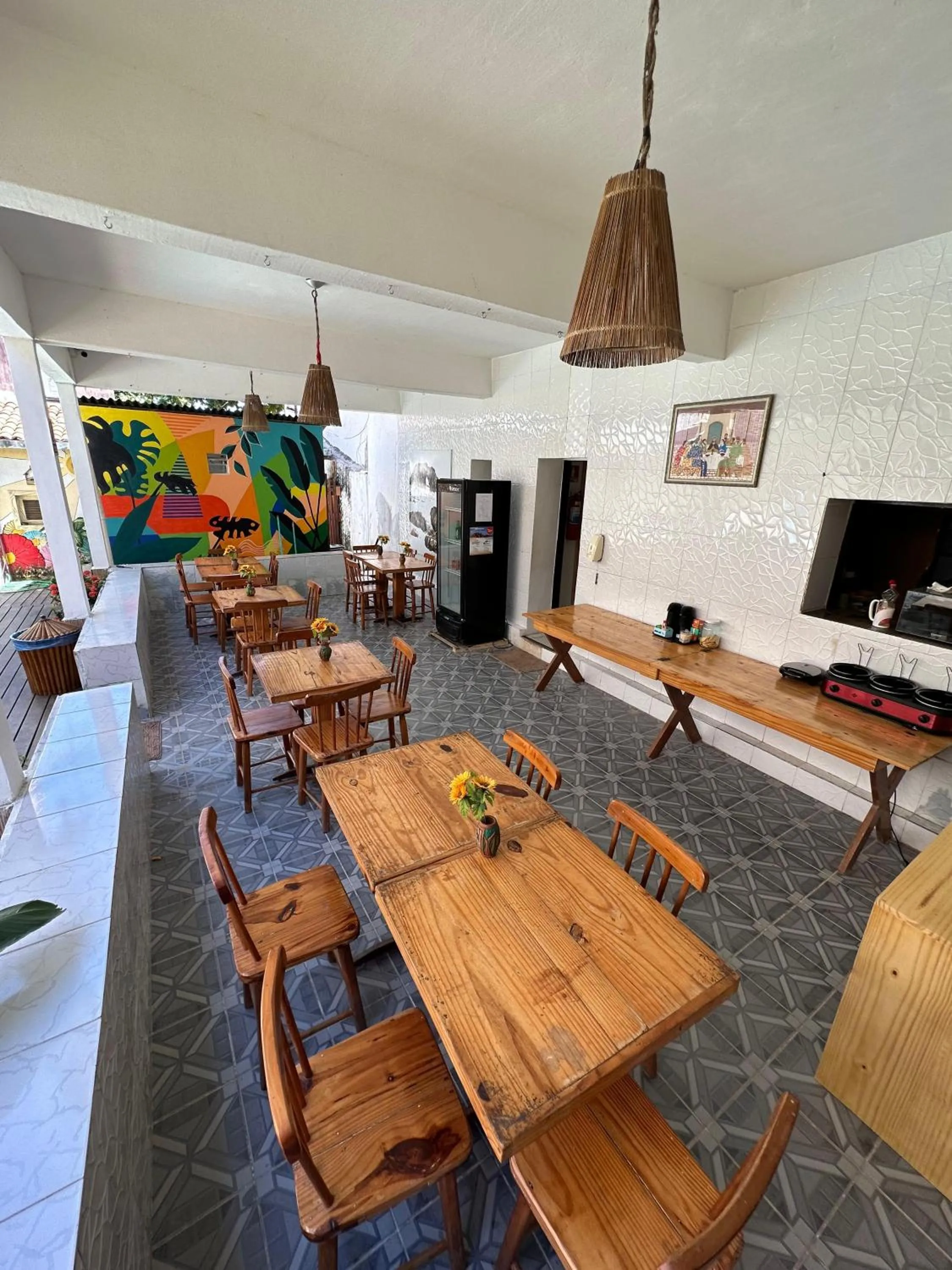 Dining area in Pousada Isabel Araújo