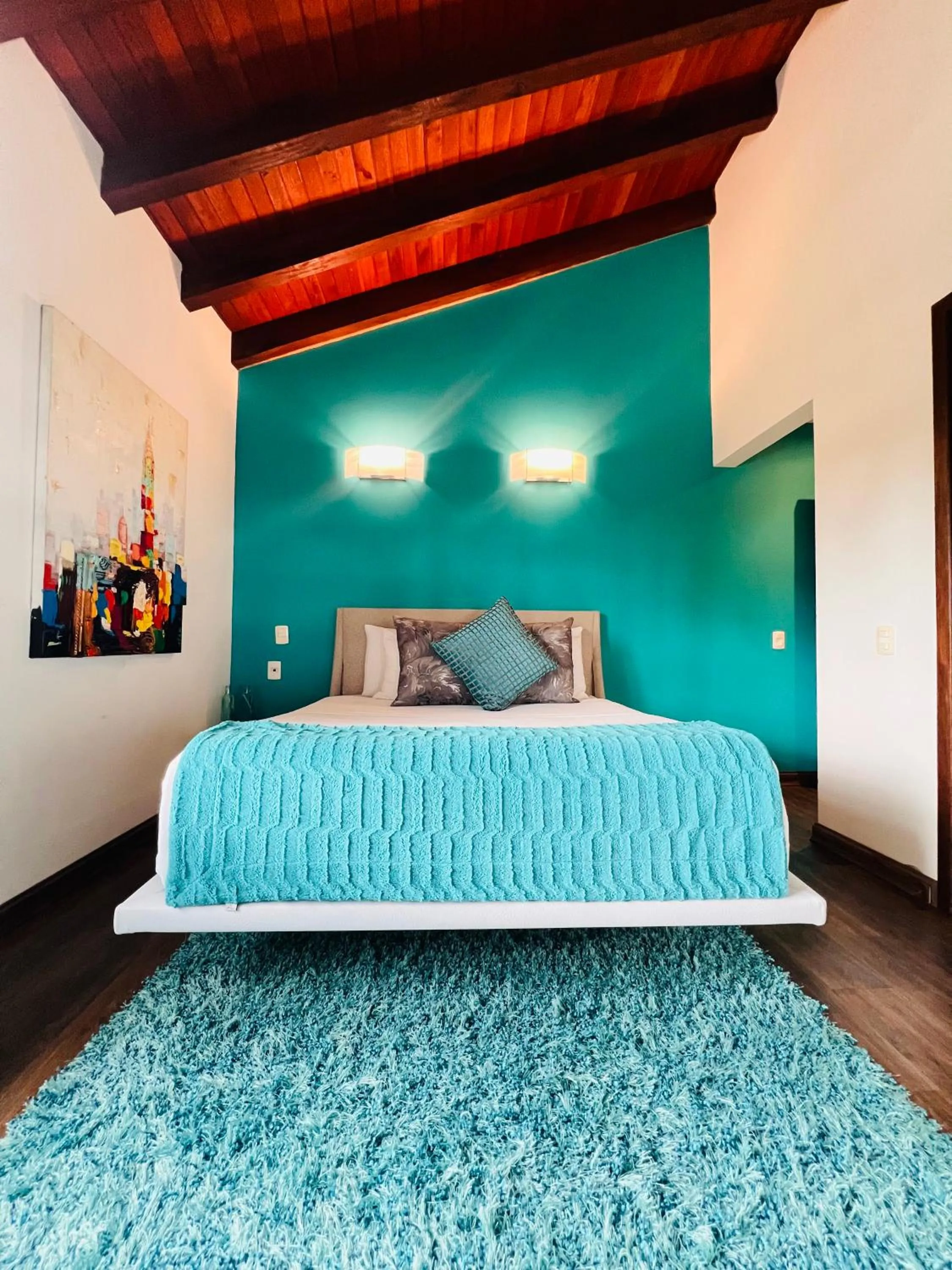 Bed in Hotel Reserva Monarca