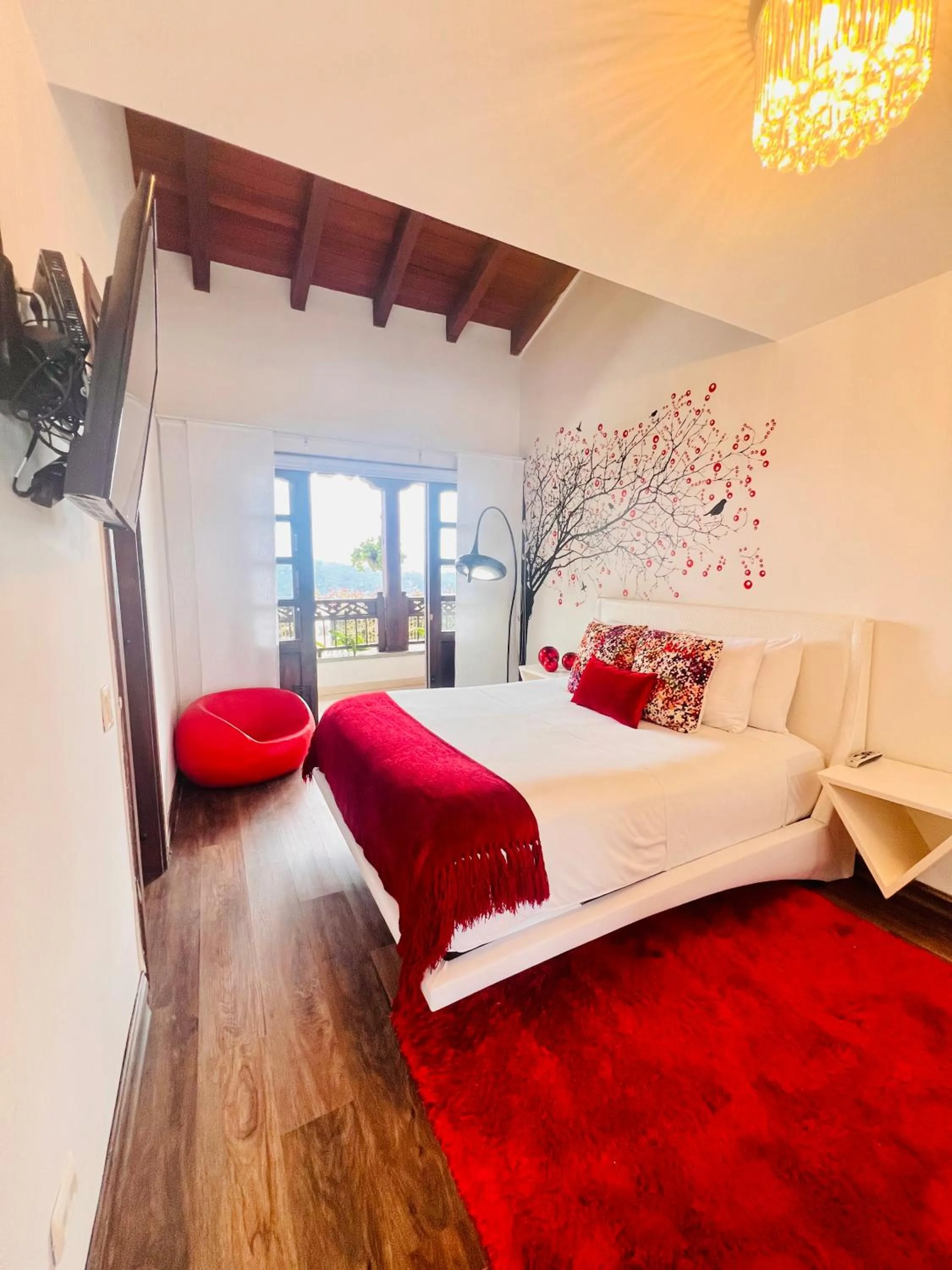 Bed in Hotel Reserva Monarca