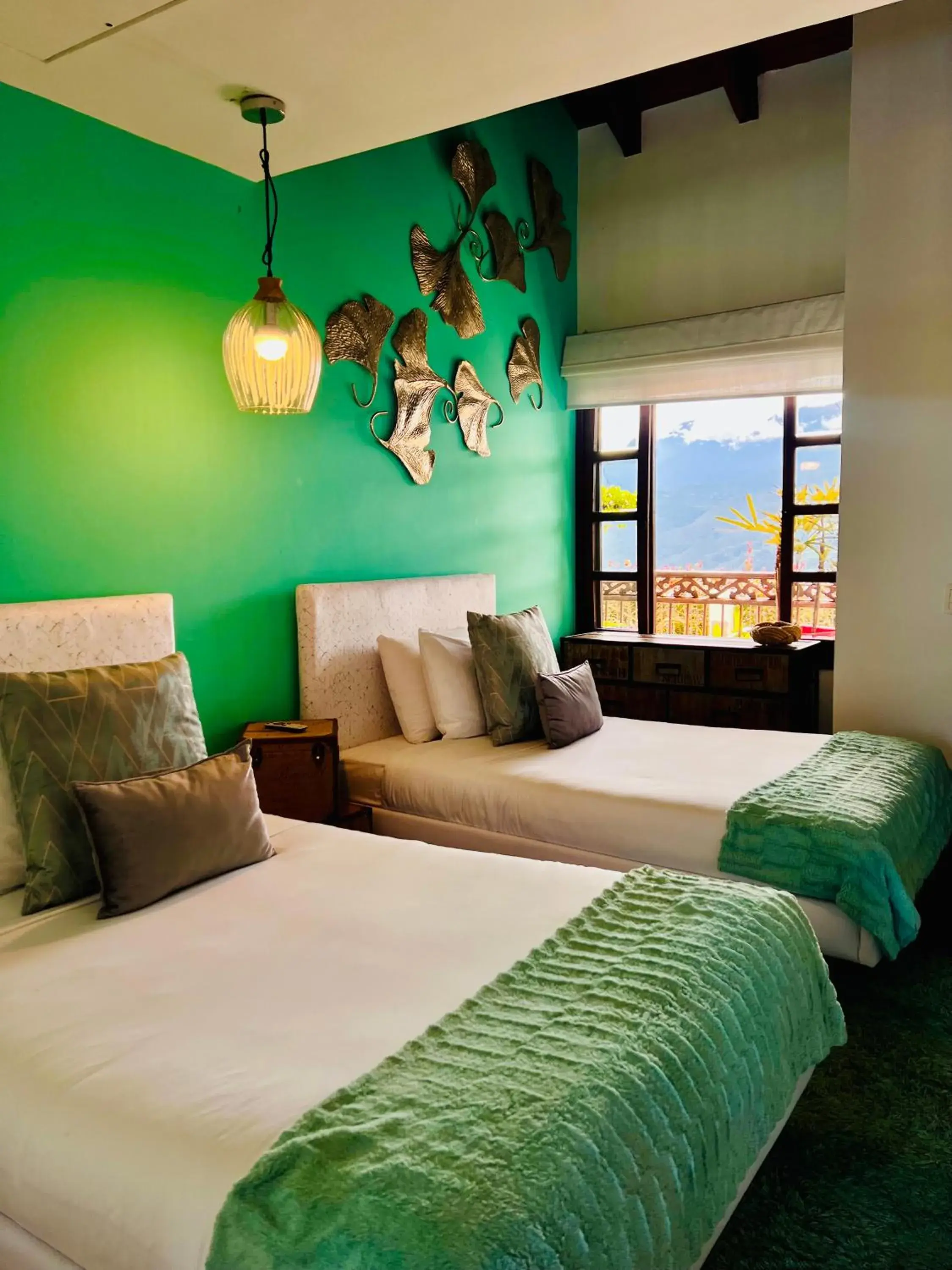 Twin Room in Hotel Reserva Monarca Twin Room in Hotel Reserva Monarca