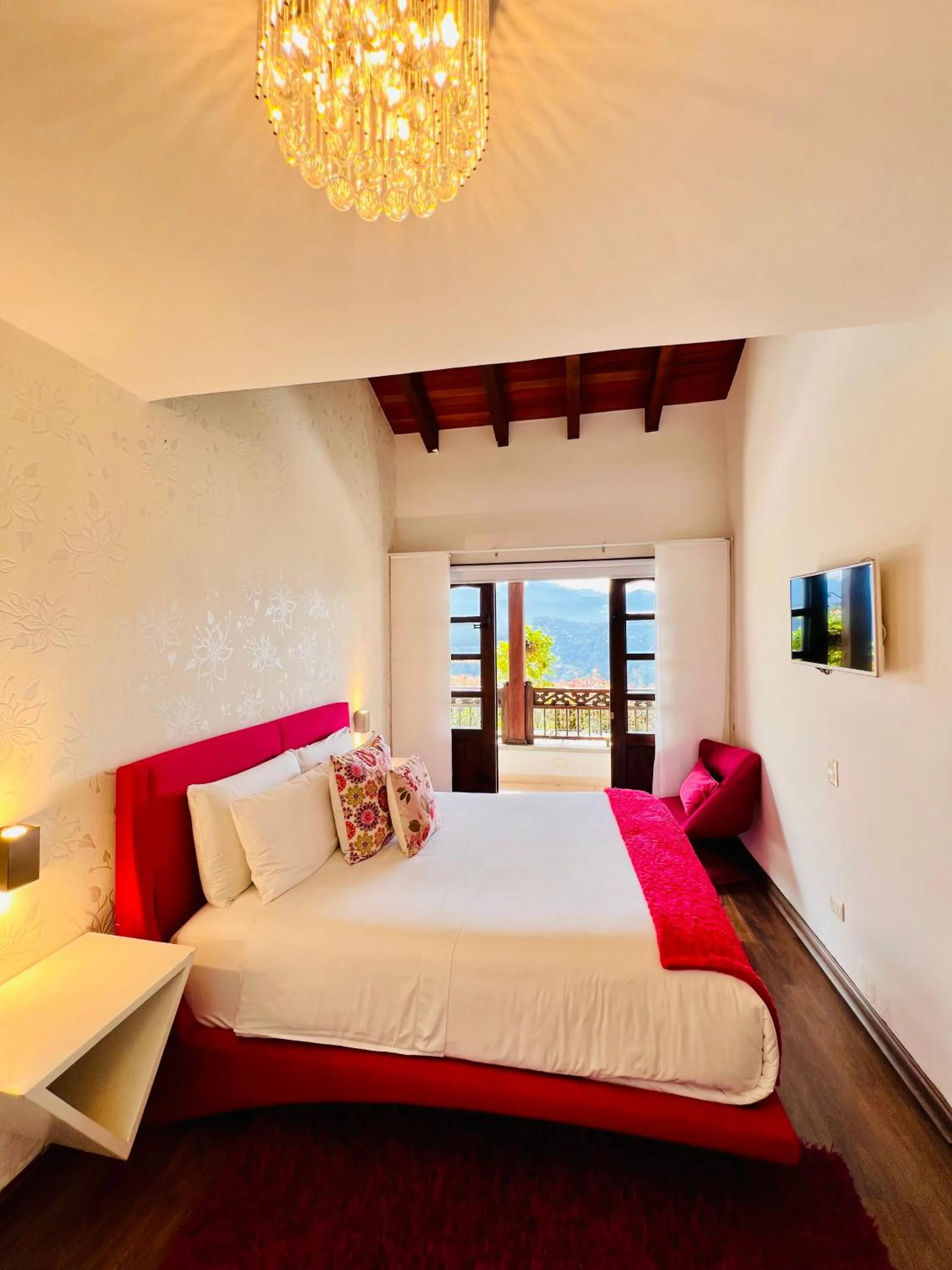 Bed in Hotel Reserva Monarca