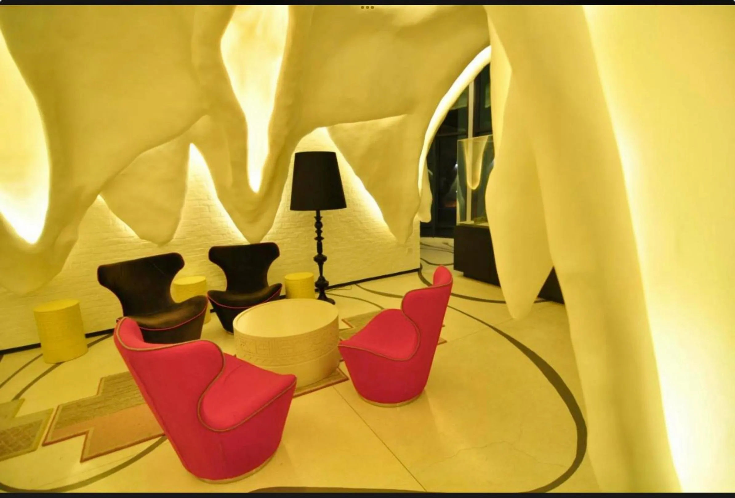 Seating area in ARTE Plus, Jalan Ampang