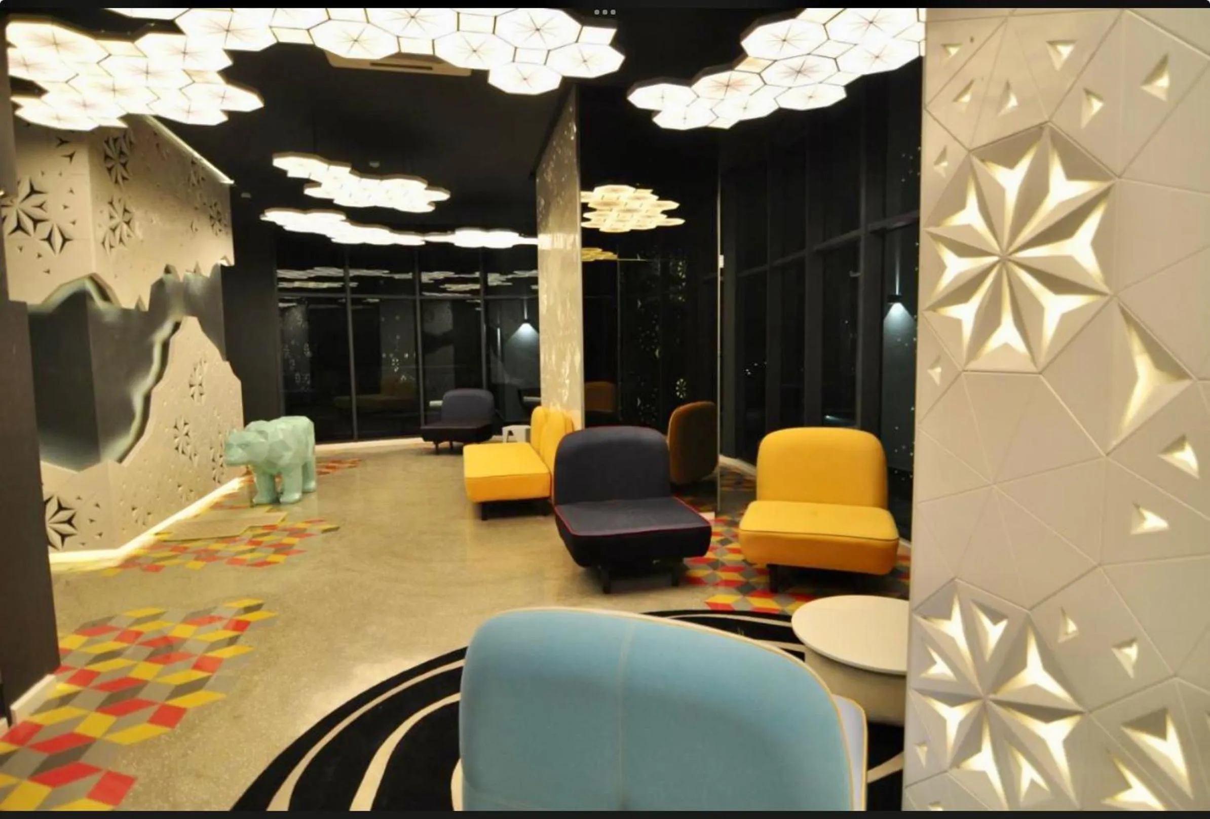 Seating area in ARTE Plus, Jalan Ampang