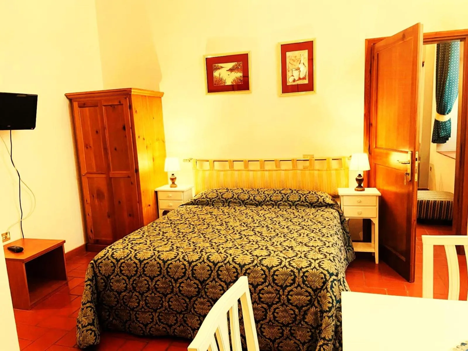 Bed in Hotel Residence La Contessina