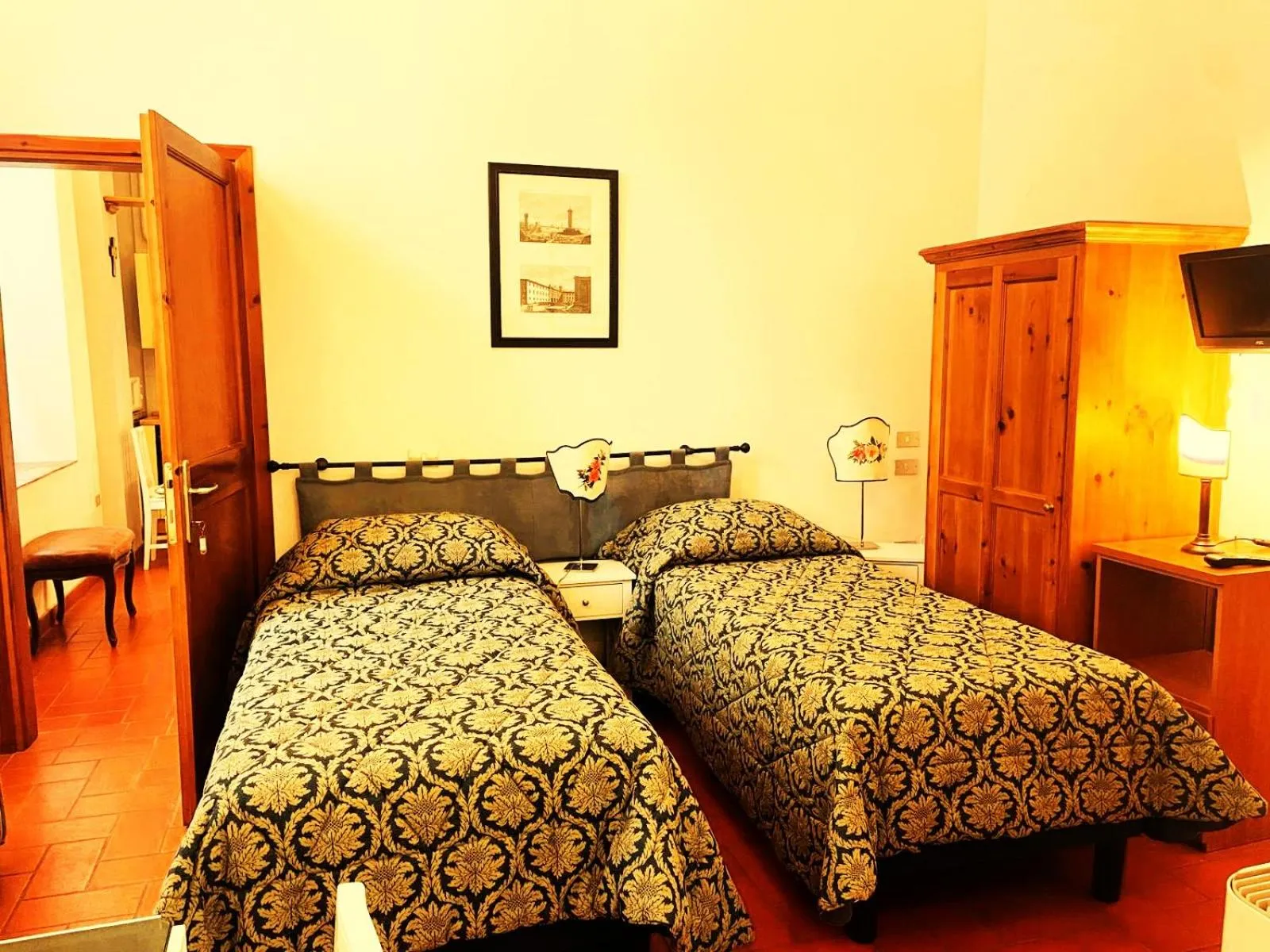 Photo of the whole room, Bed in Hotel Residence La Contessina