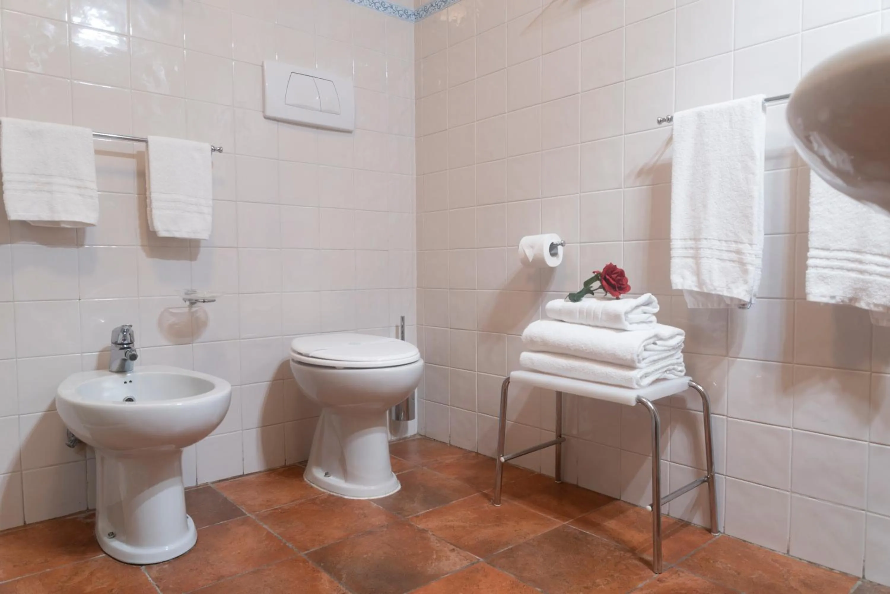 Shower in Hotel Residence La Contessina