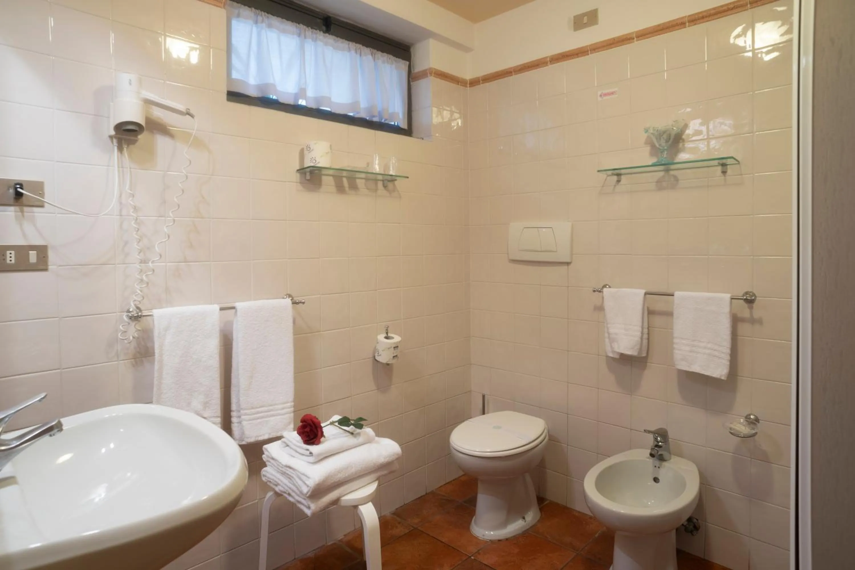 Shower in Hotel Residence La Contessina