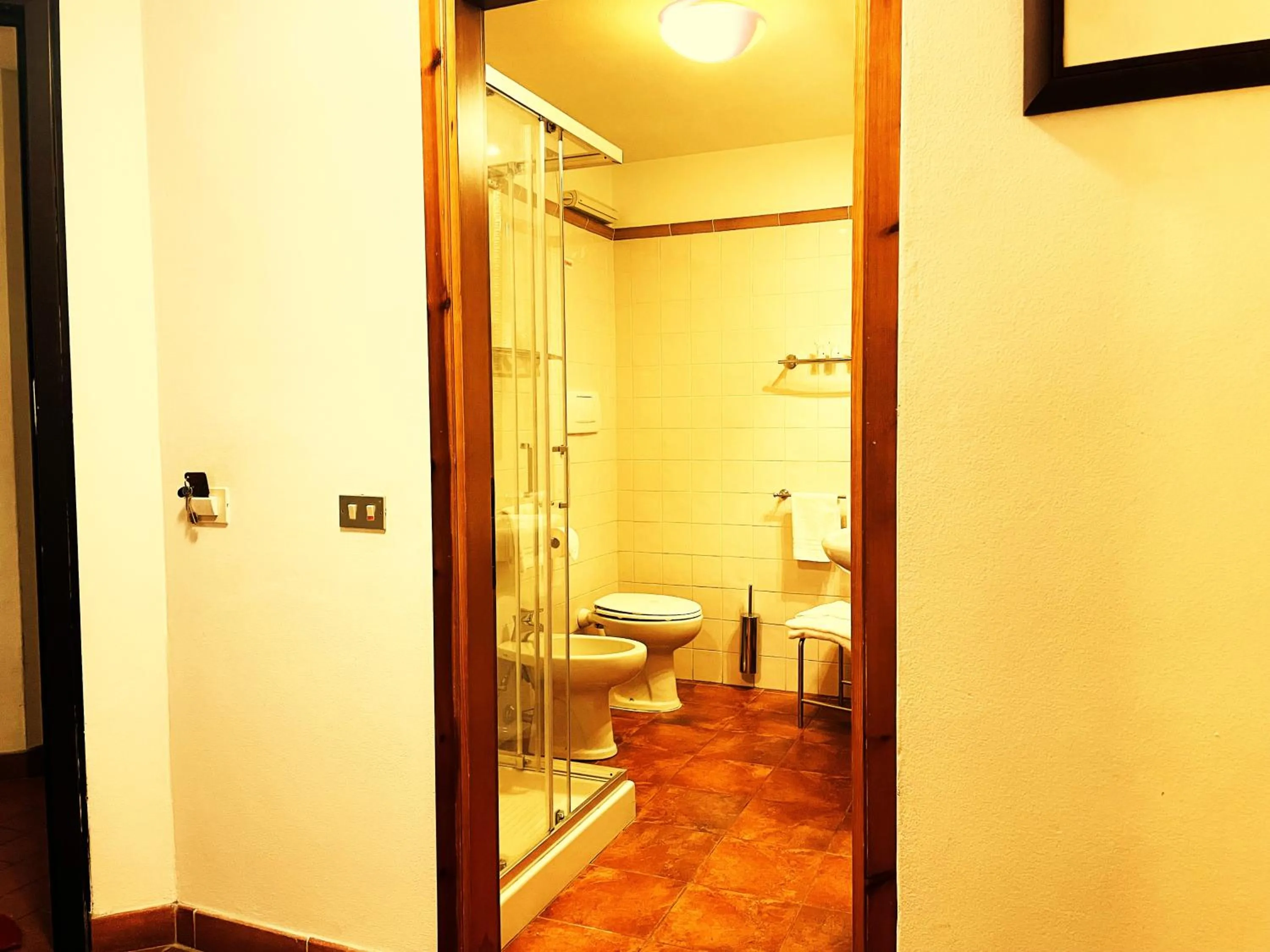 Shower in Hotel Residence La Contessina