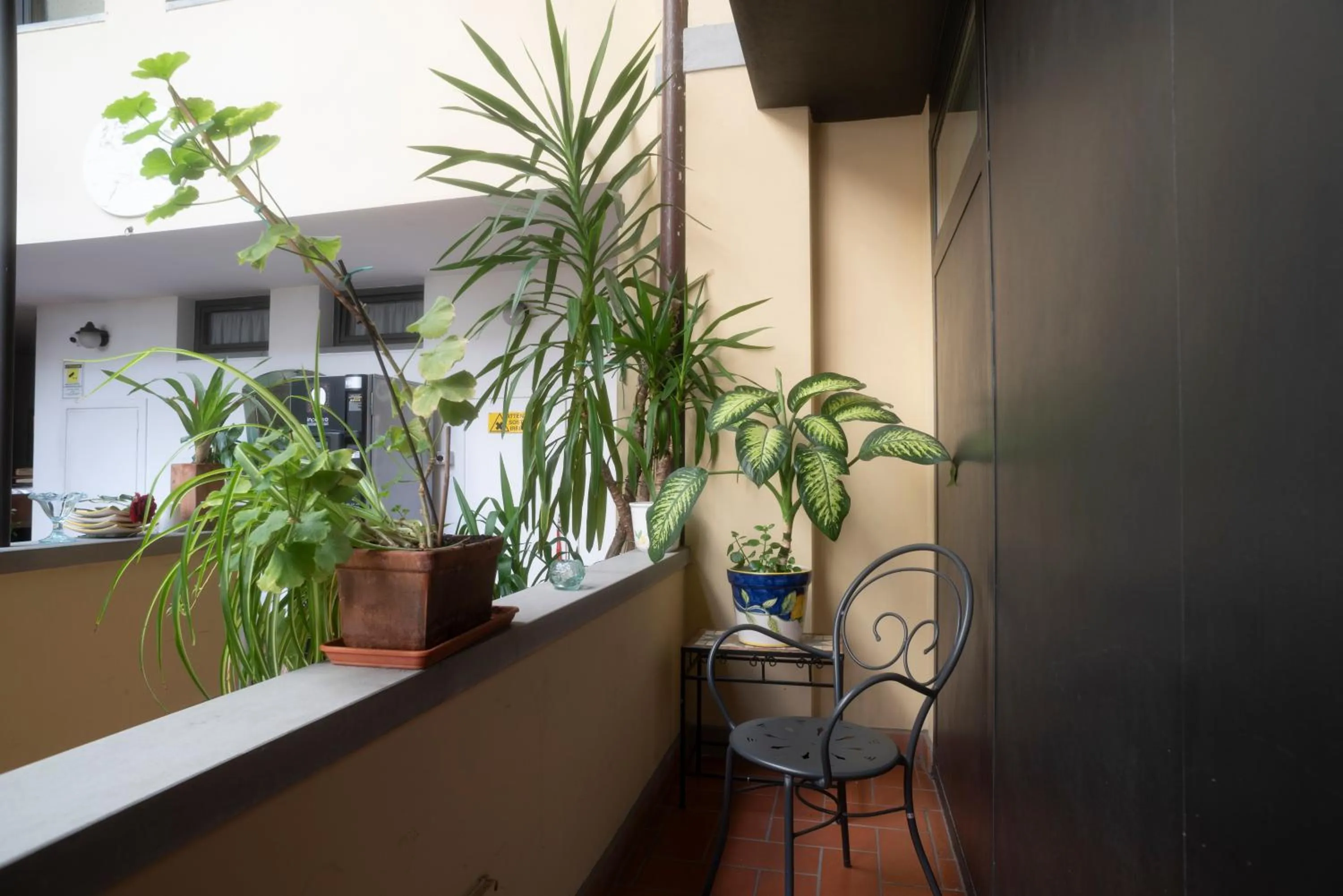 Garden view in Hotel Residence La Contessina