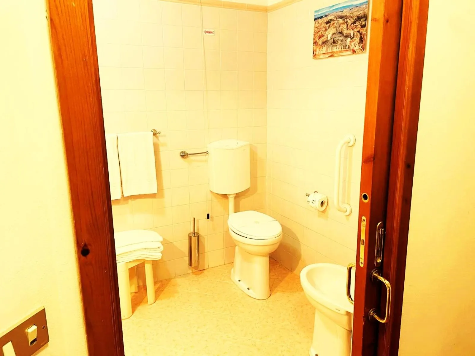 Toilet in Hotel Residence La Contessina