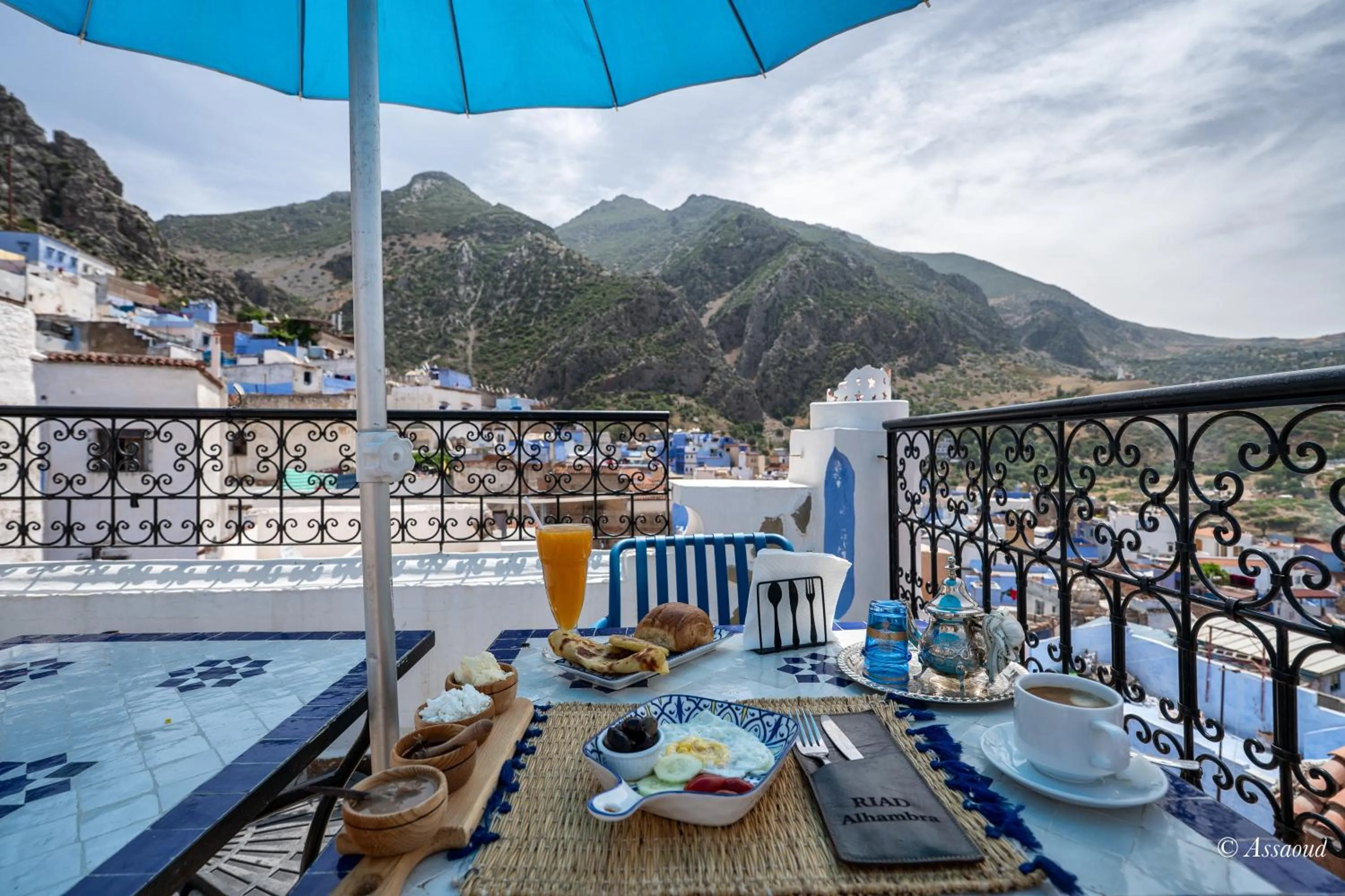 Patio in Riad ALHAMBRA
