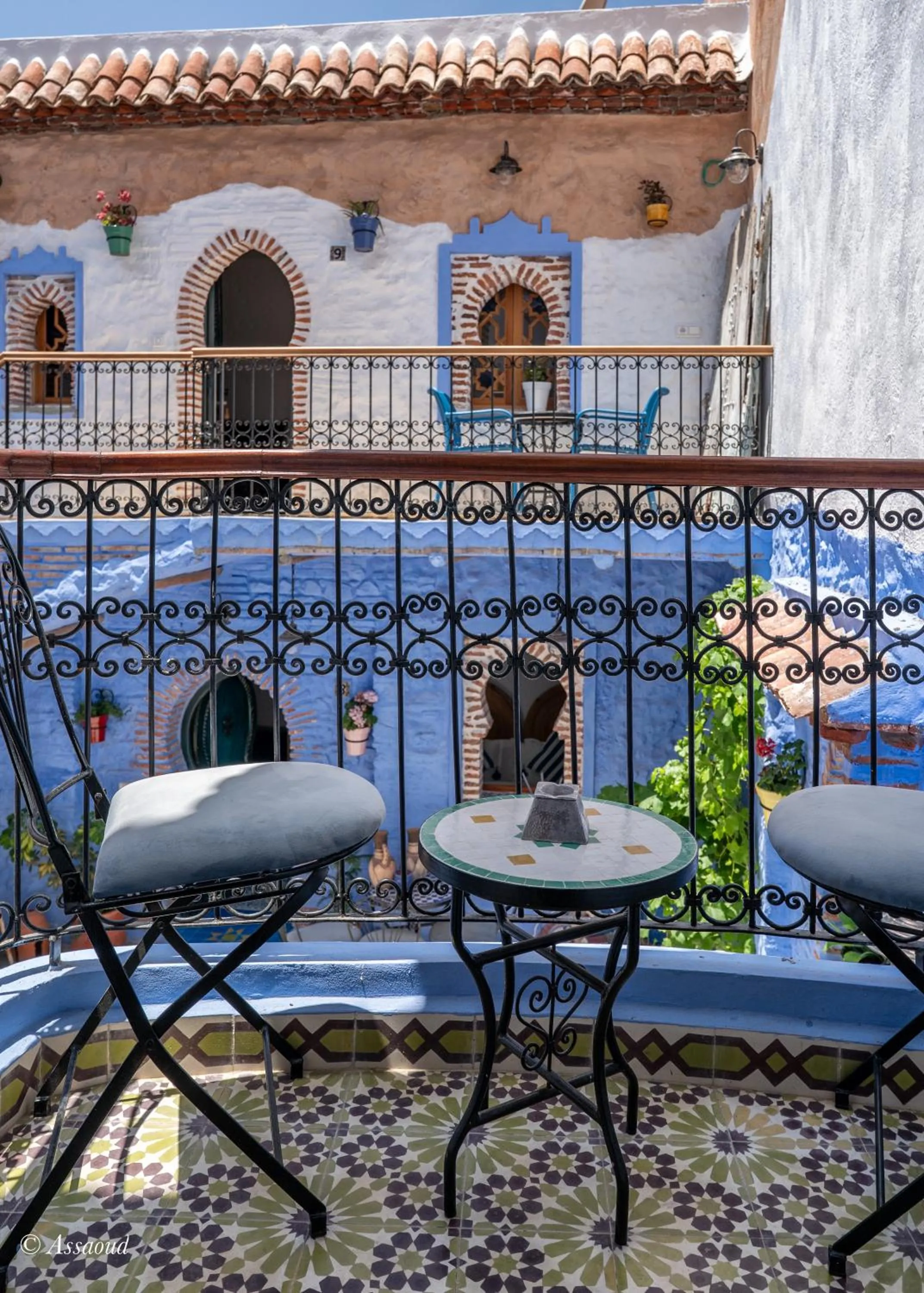 Patio in Riad ALHAMBRA