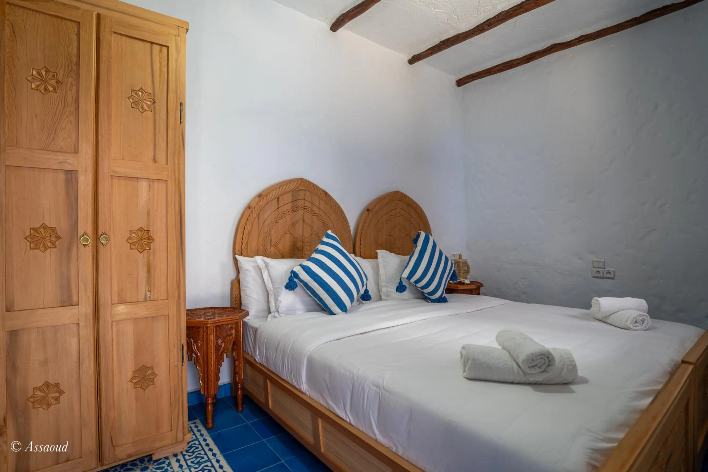 Bed in Riad ALHAMBRA