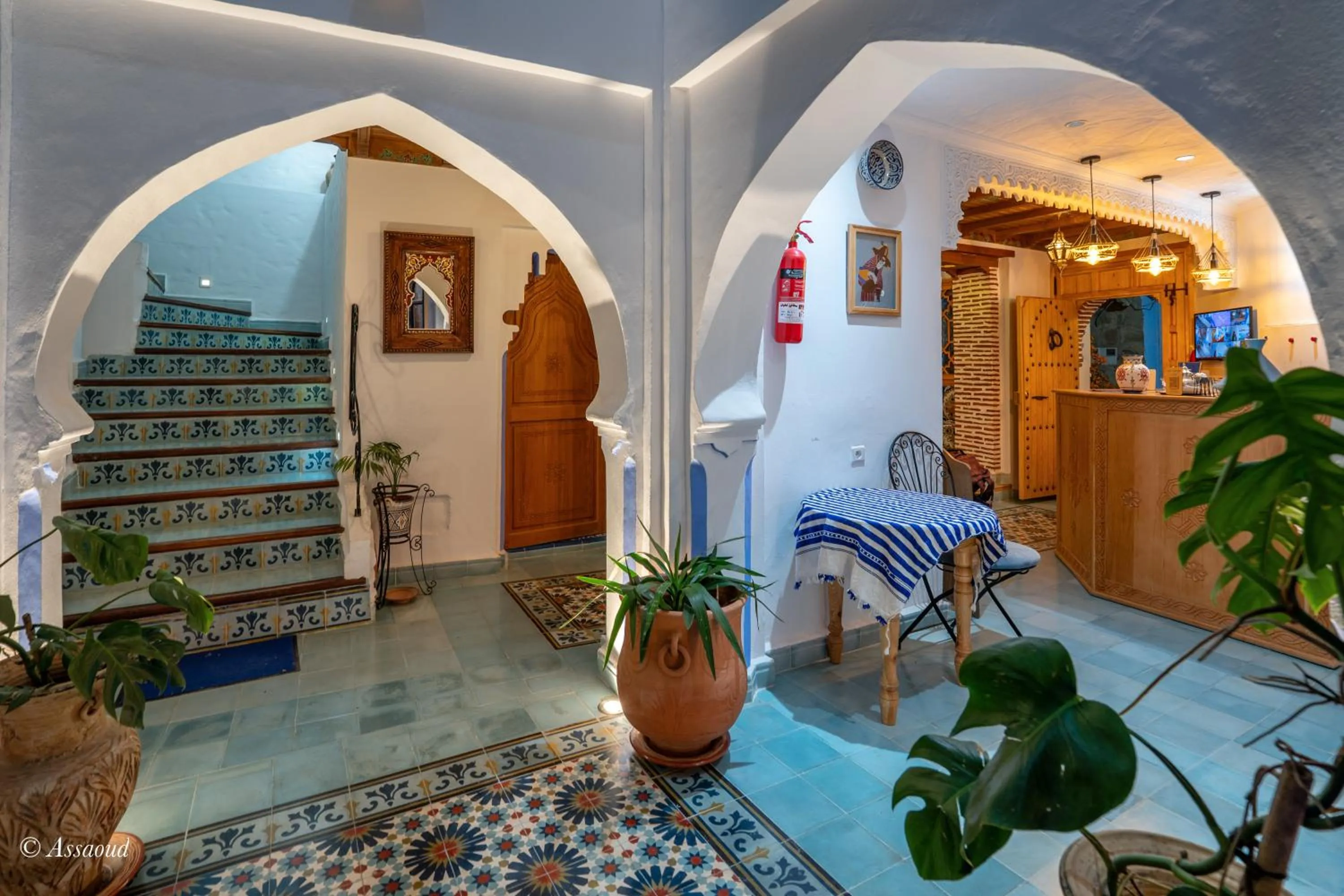 Living room in Riad ALHAMBRA