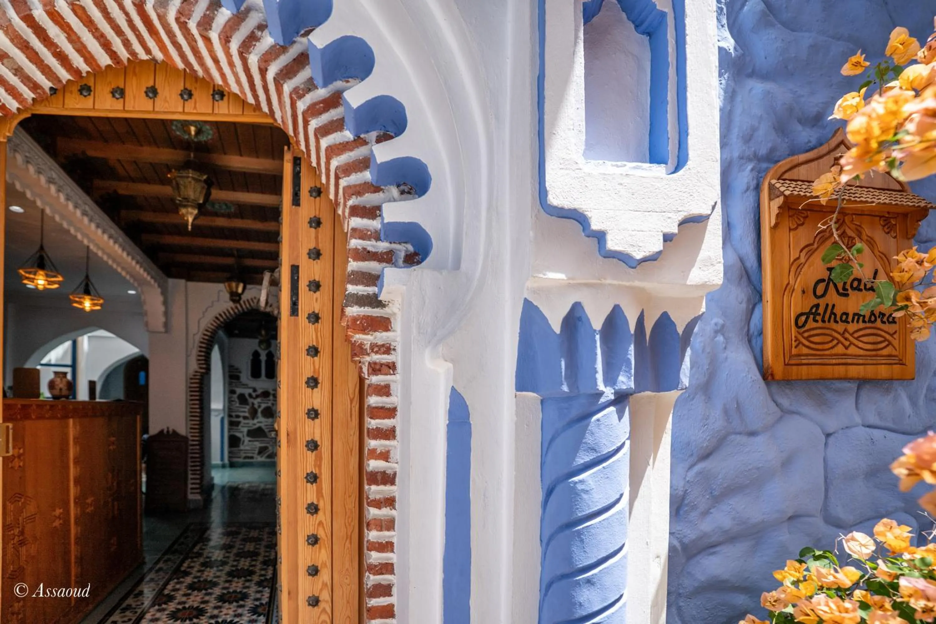 Facade/entrance in Riad ALHAMBRA