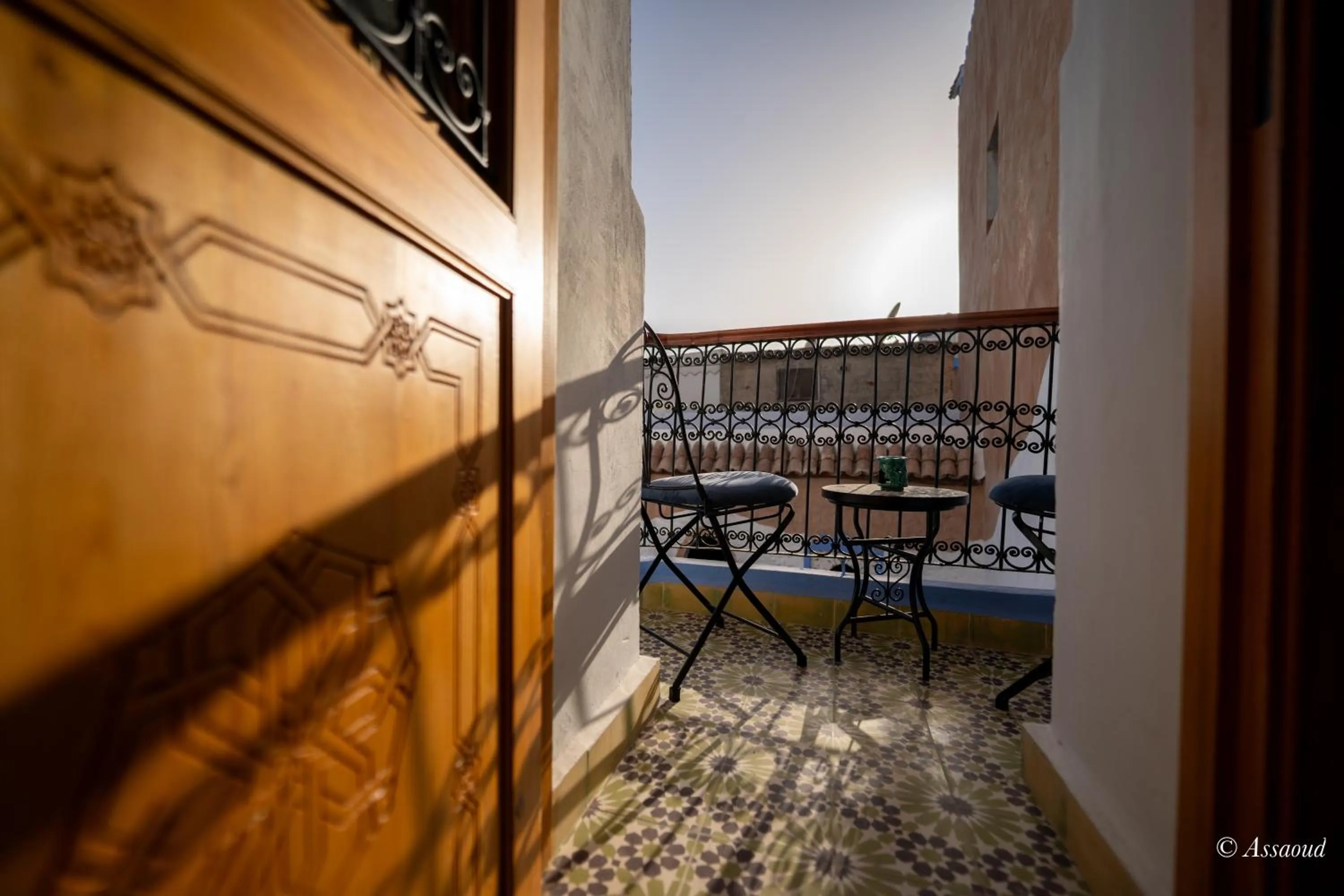 Patio in Riad ALHAMBRA