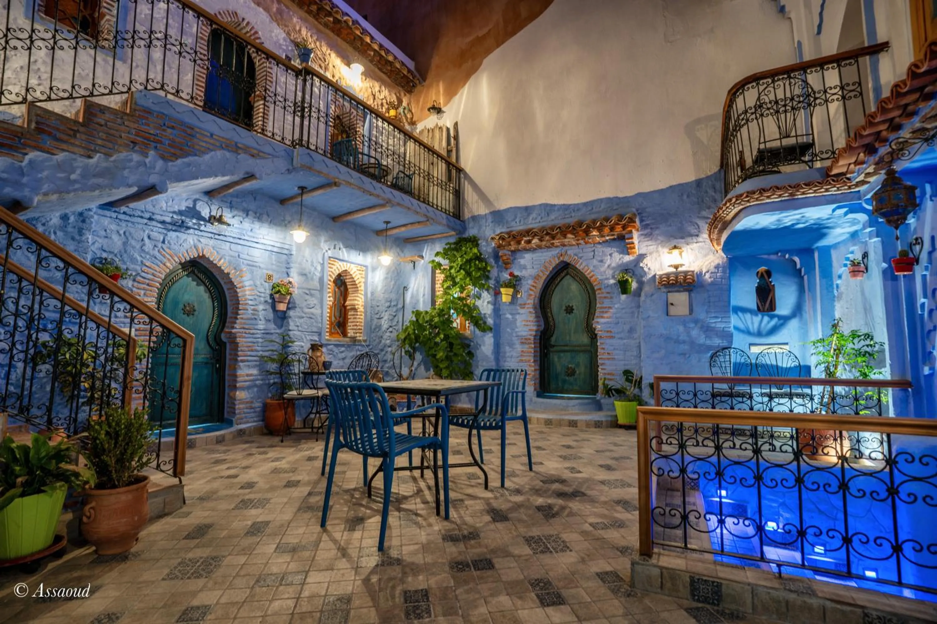 Patio in Riad ALHAMBRA