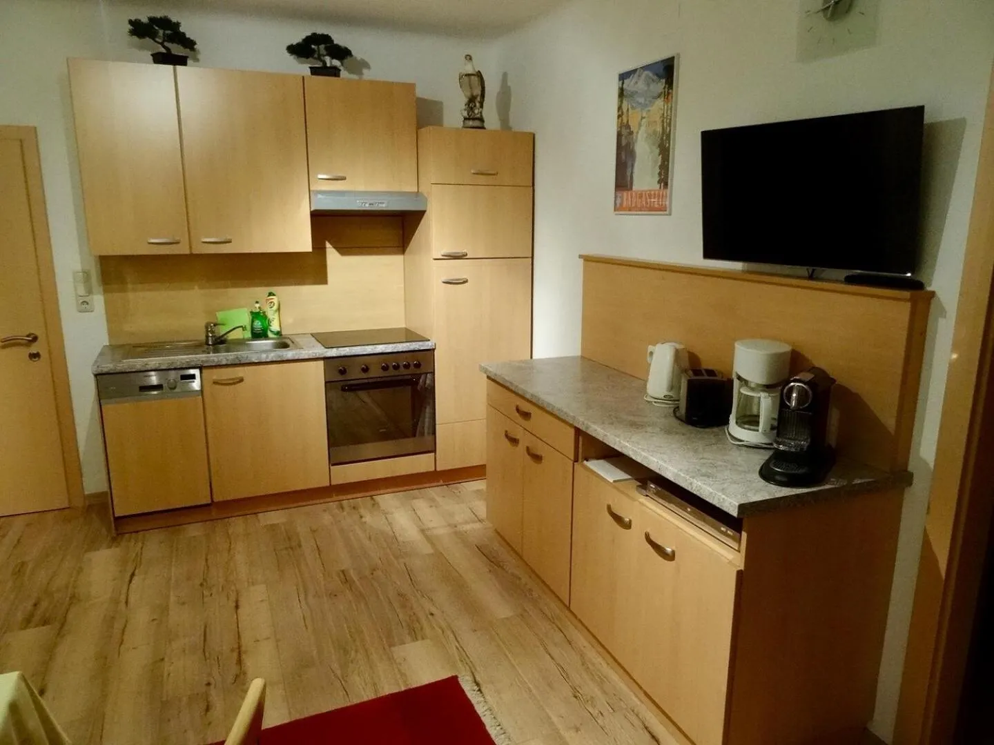 Kitchen or kitchenette in Landhaus Rathgeb