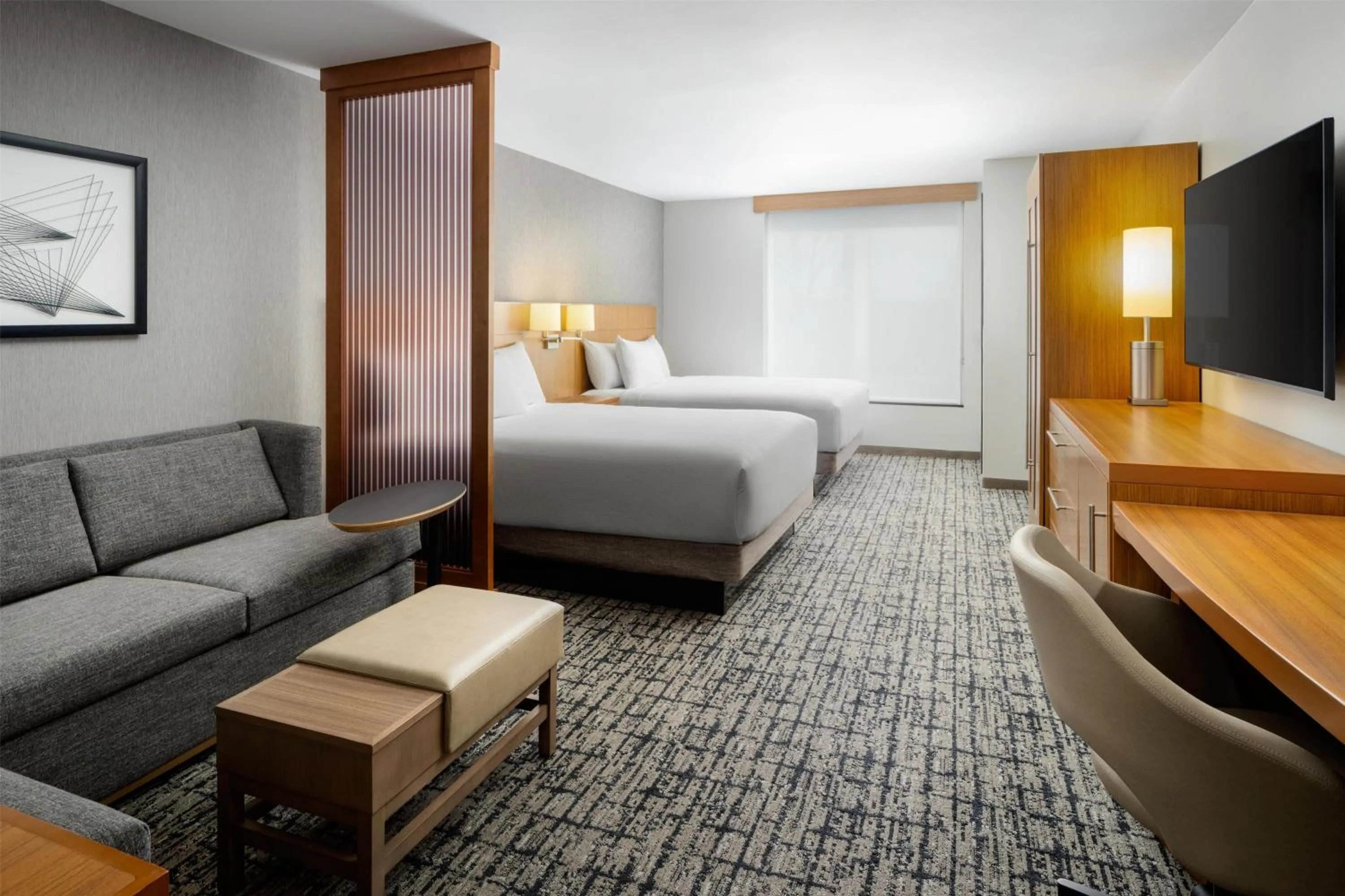 Bedroom, Bed in Hyatt Place Canton