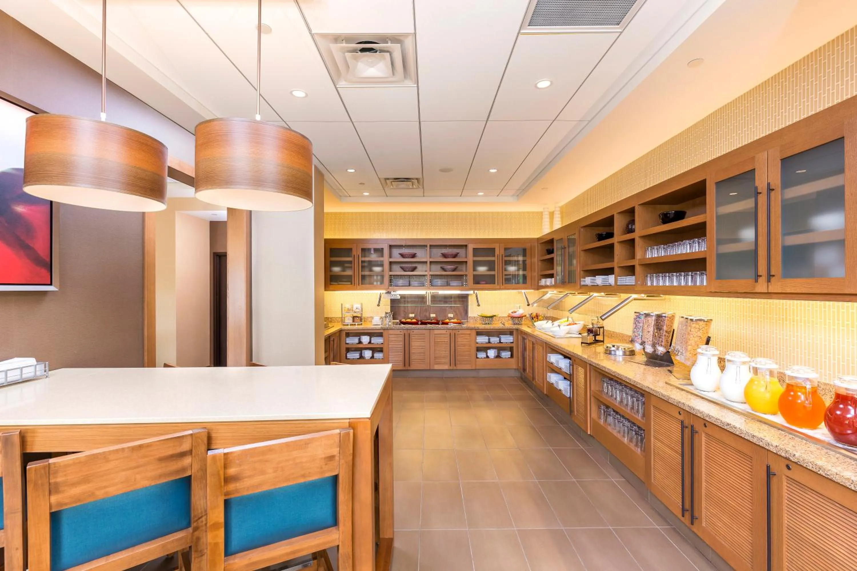 Buffet breakfast in Hyatt Place Canton