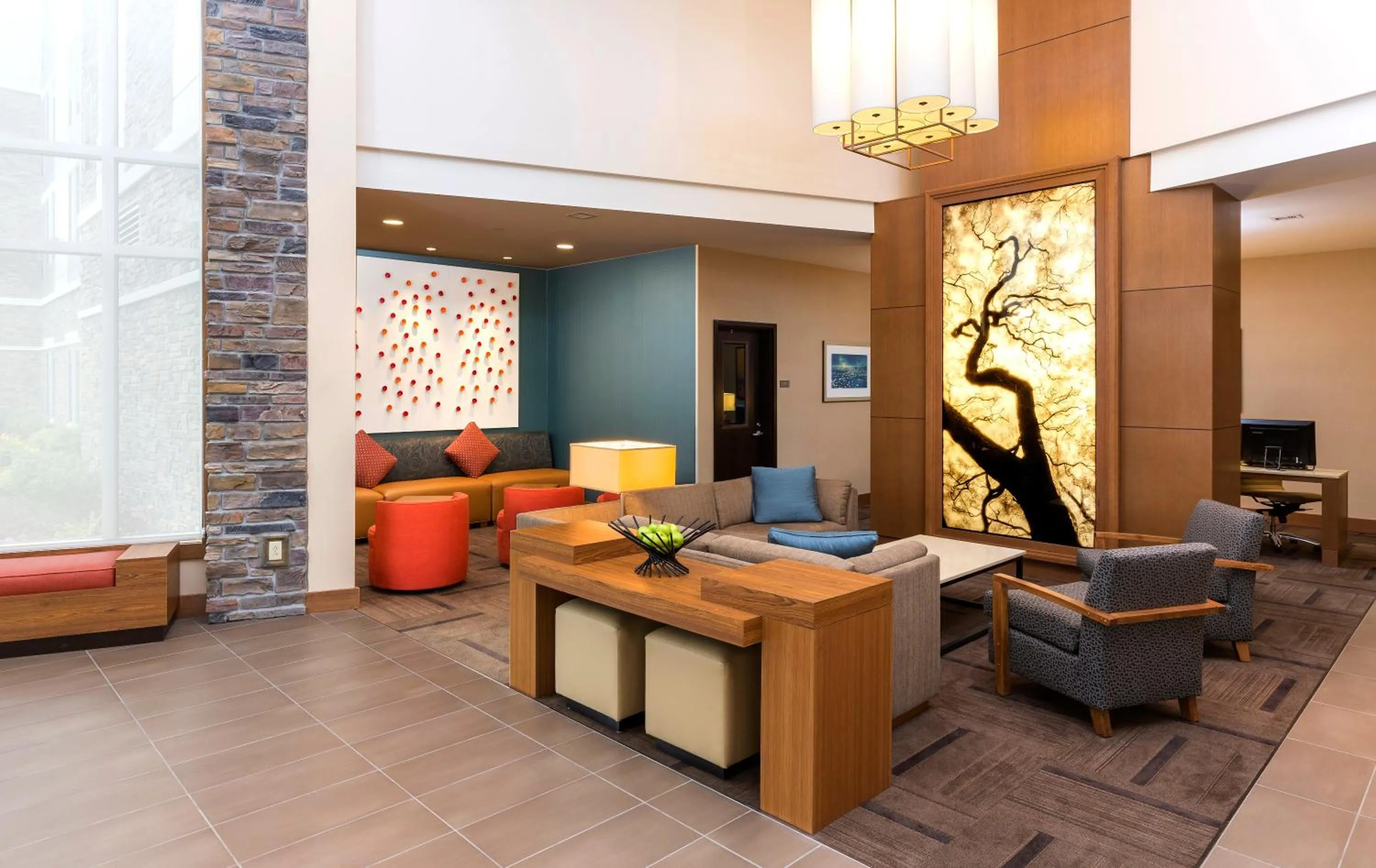 Lobby or reception in Hyatt Place Canton