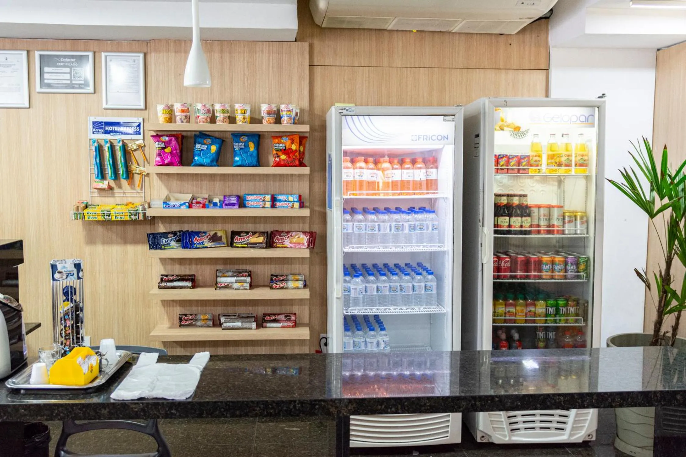 Lobby or reception in Arrey Express Hotel - Teresina