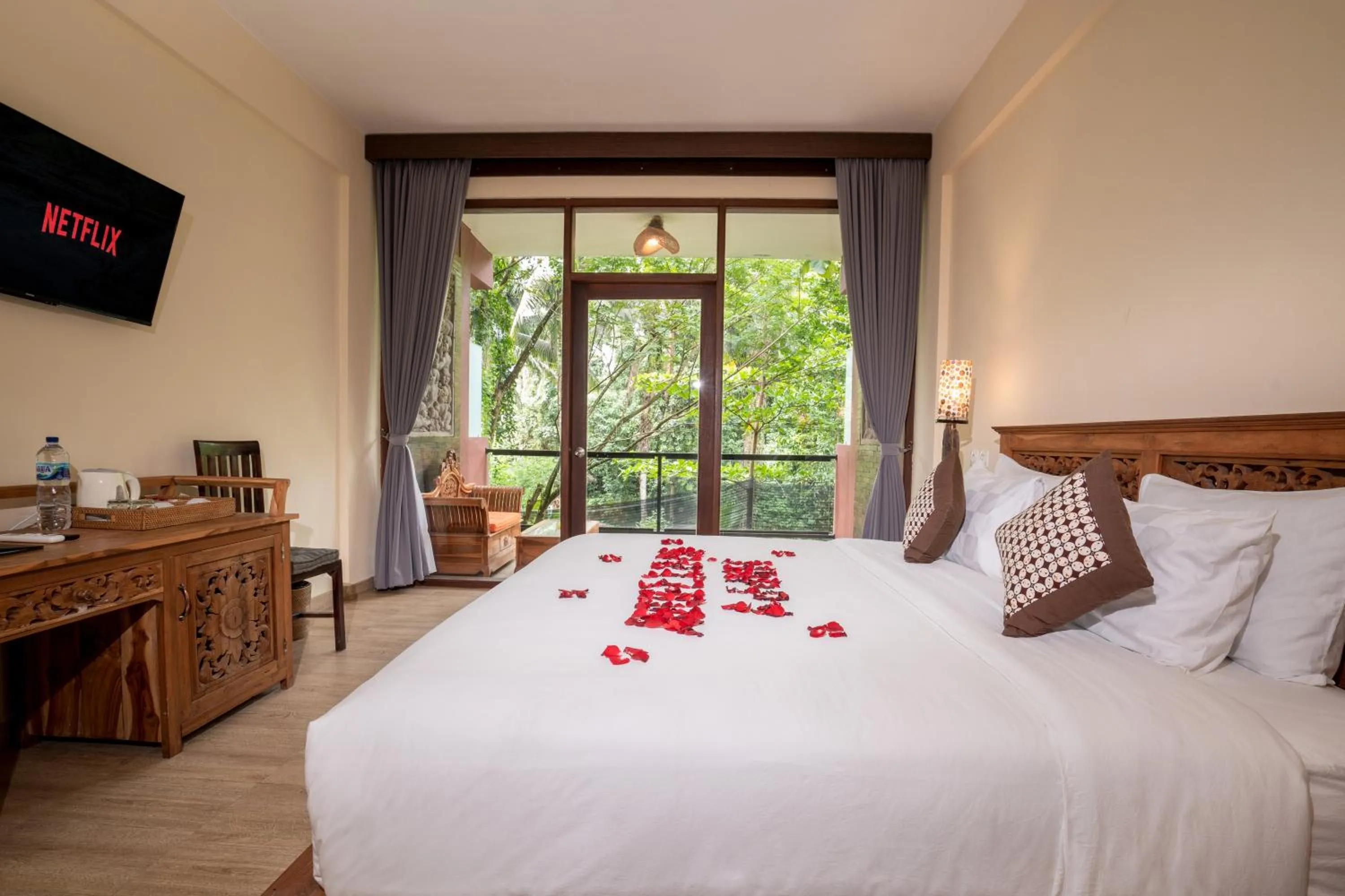 Bed in Umah Temuku Ubud