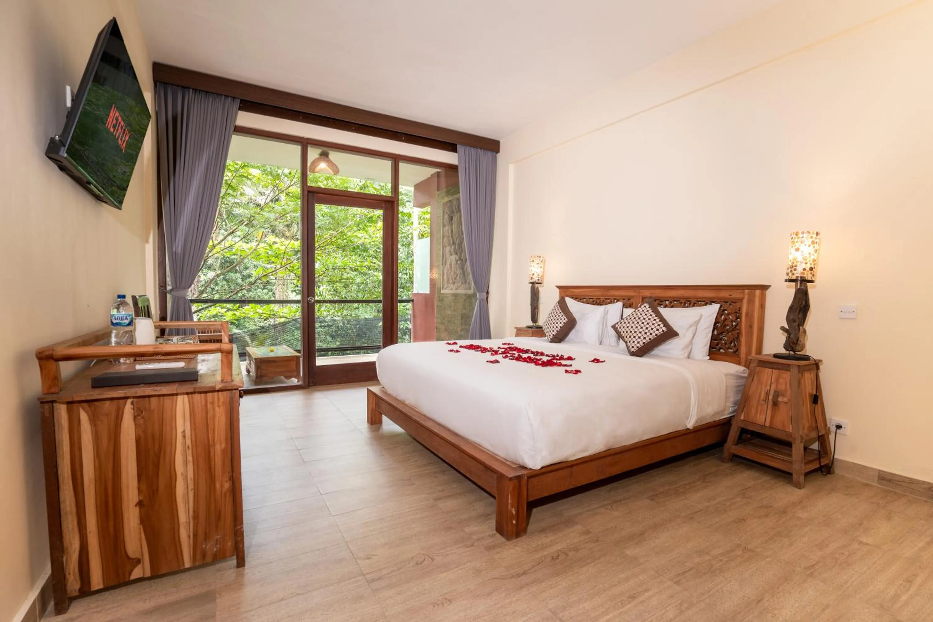 TV and multimedia, Bed in Umah Temuku Ubud