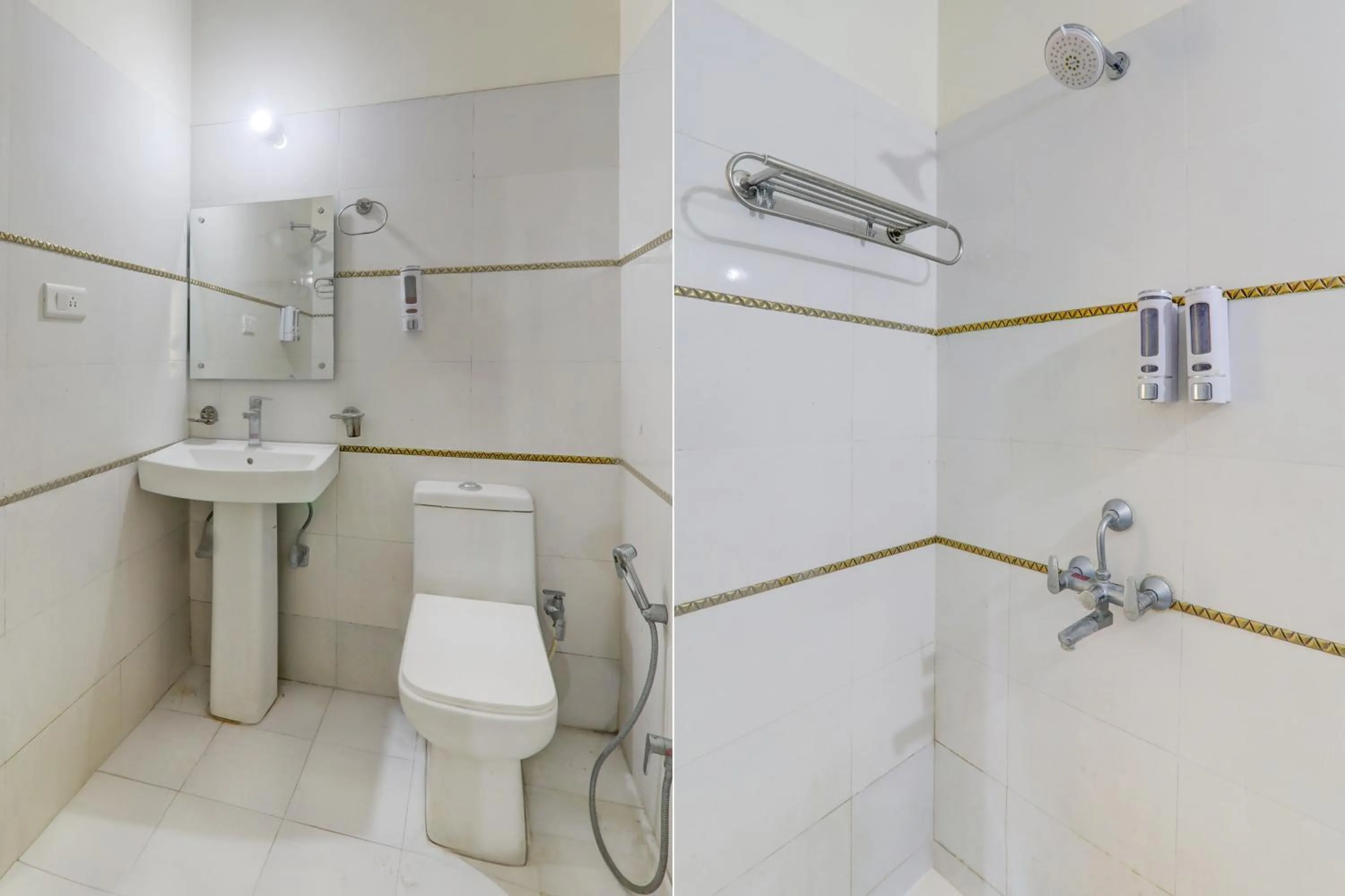 Bathroom in Super Hotel O Banthara near Airport