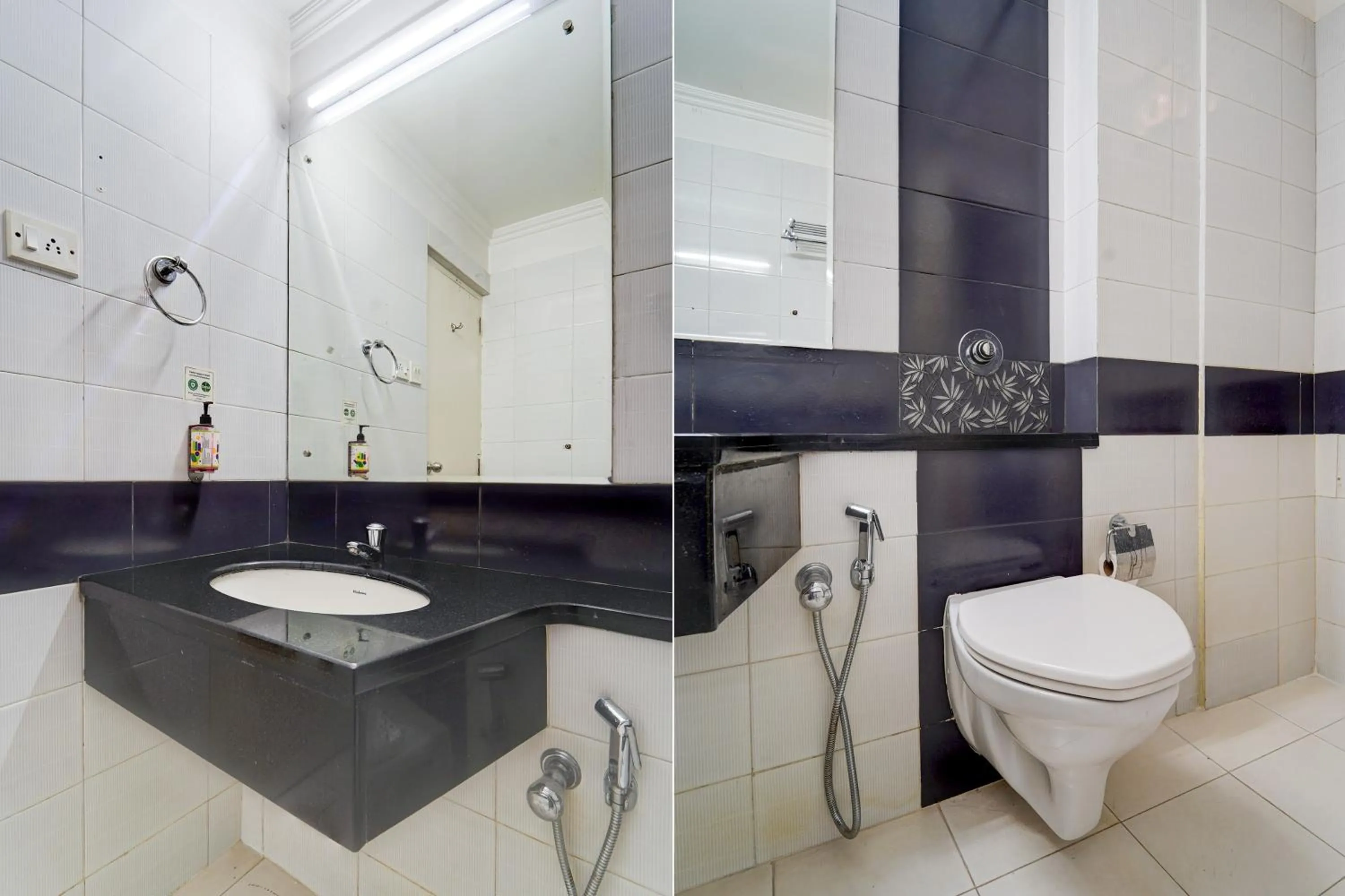 Bathroom in Super Townhouse MG Road Trivandrum Formerly Nandanam Park