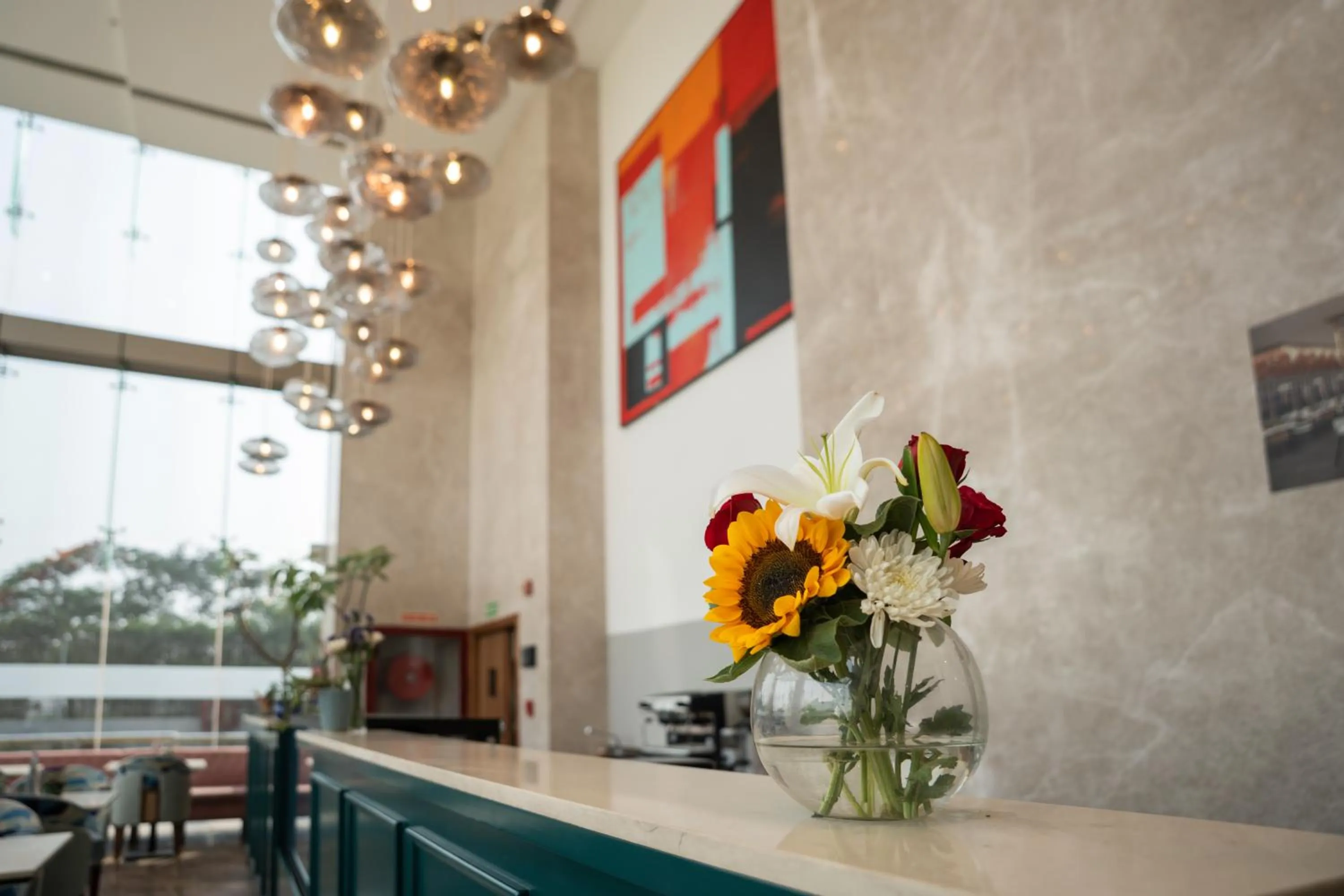 Decorative detail in AR Suites KLJ Square