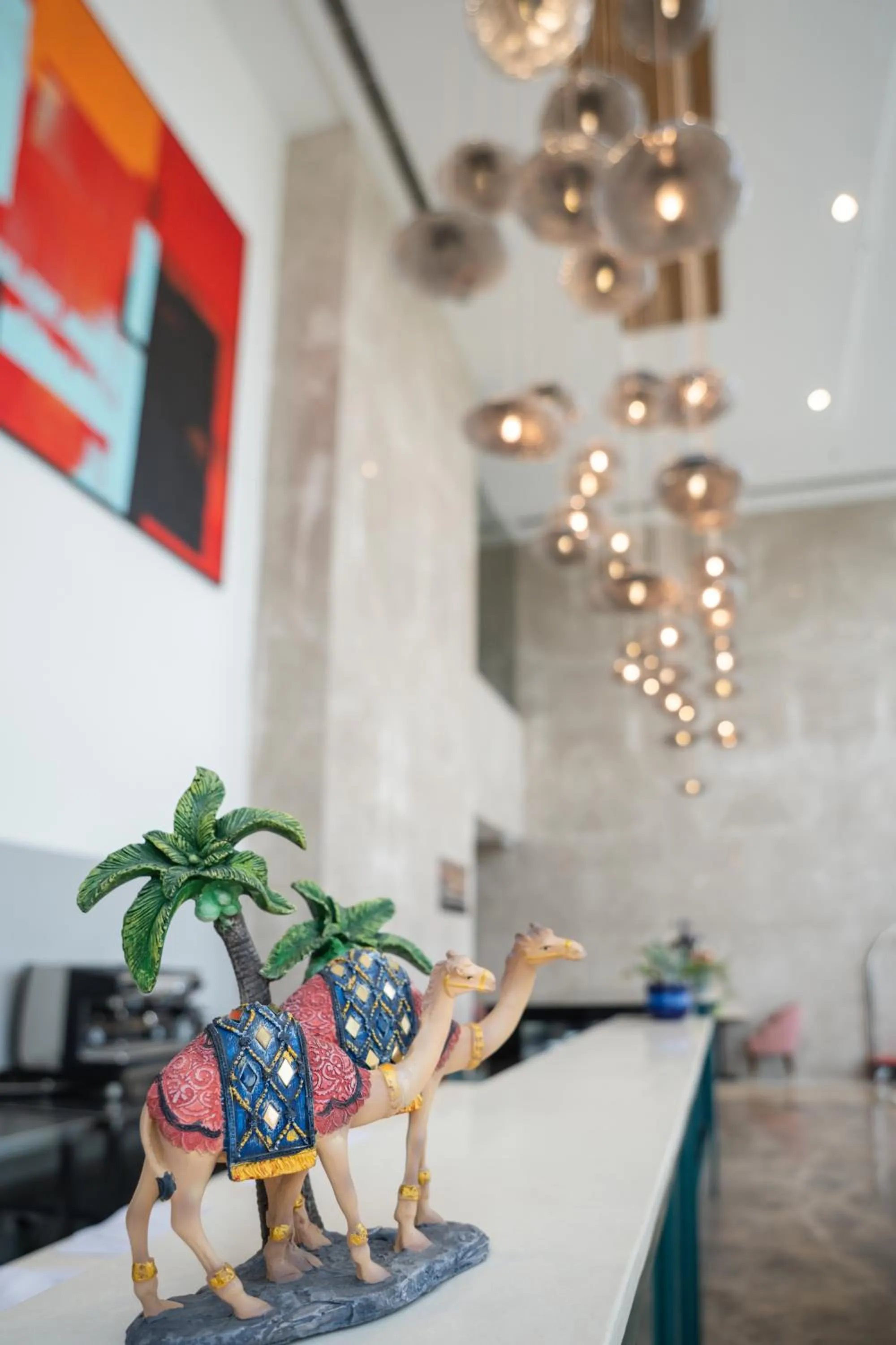 Decorative detail in AR Suites KLJ Square