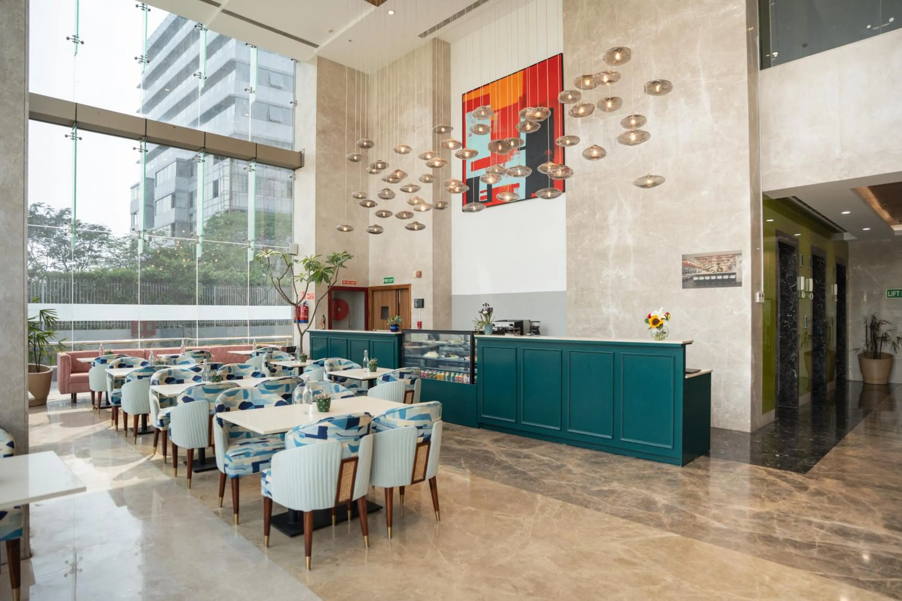 Seating area in AR Suites KLJ Square