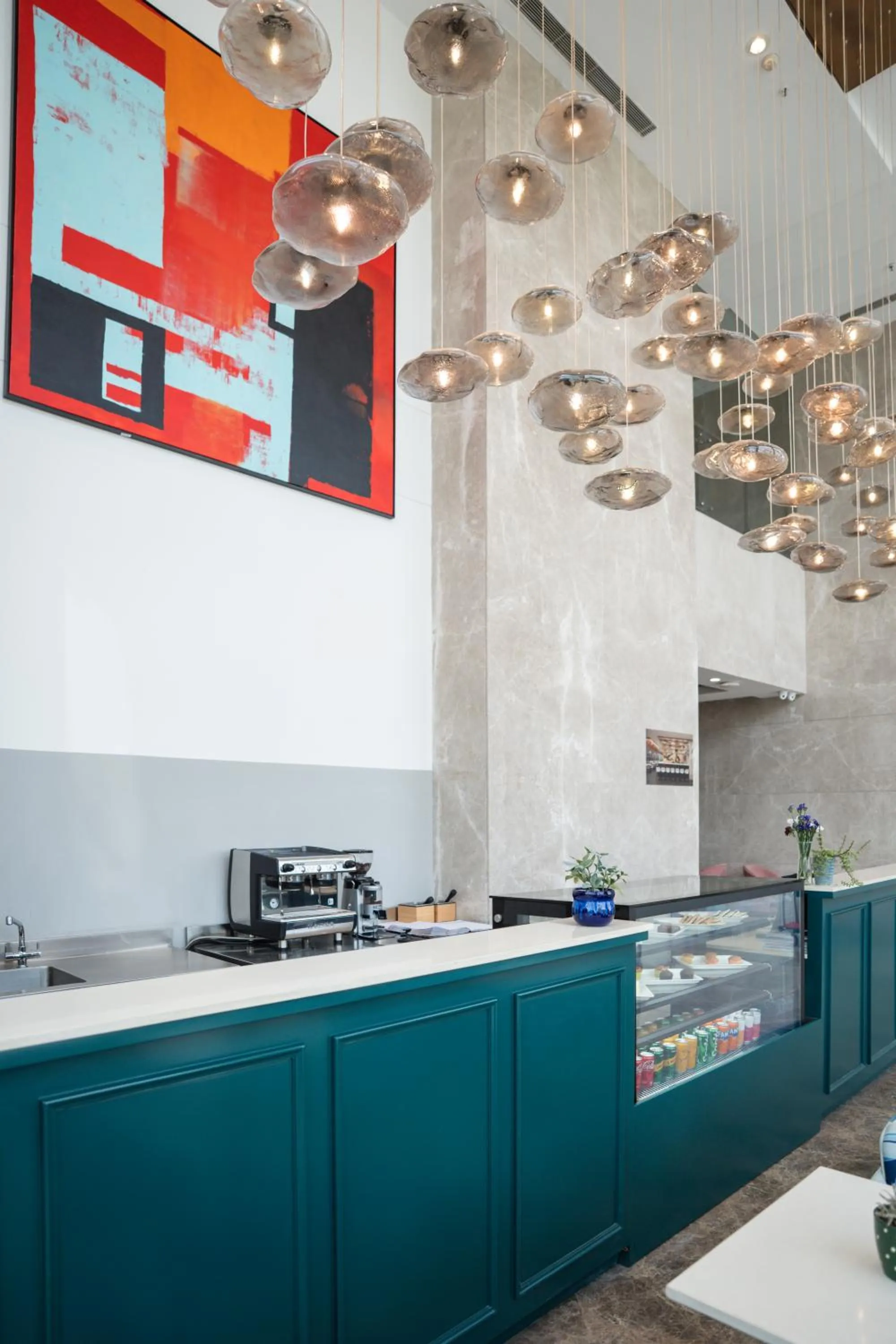 Lobby or reception in AR Suites KLJ Square