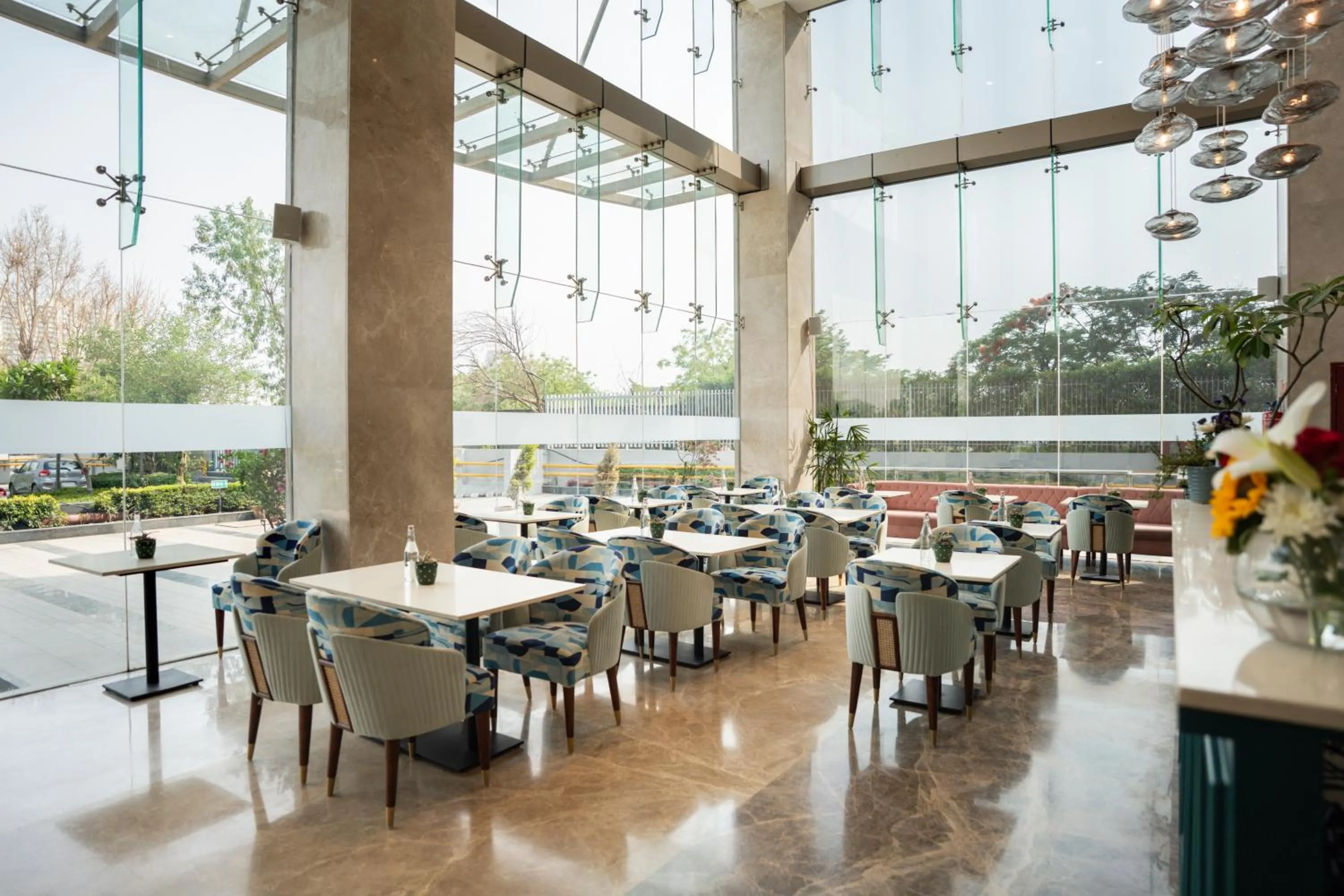 Seating area in AR Suites KLJ Square