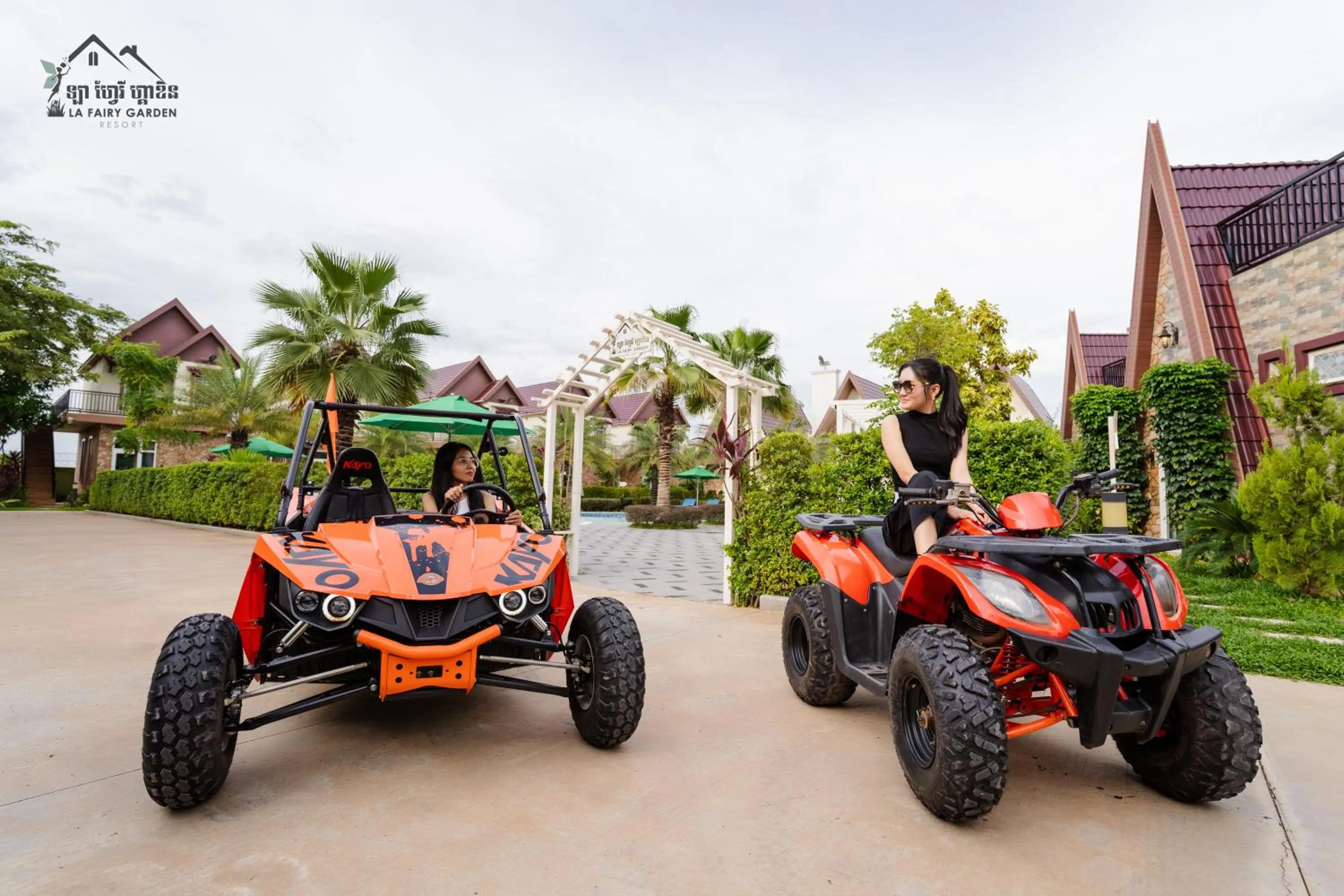 Property building in La Fairy Garden Resort