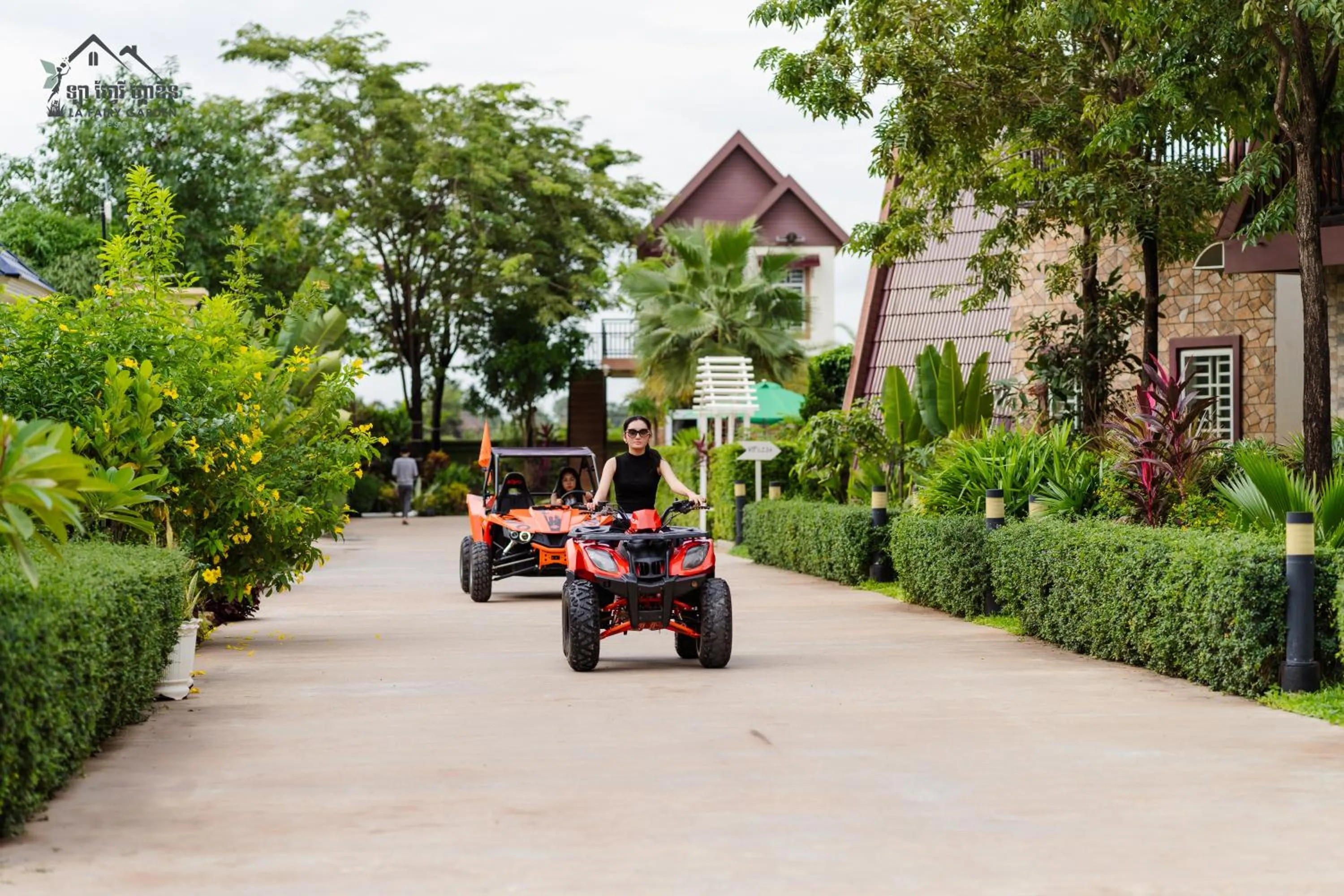 Property building in La Fairy Garden Resort