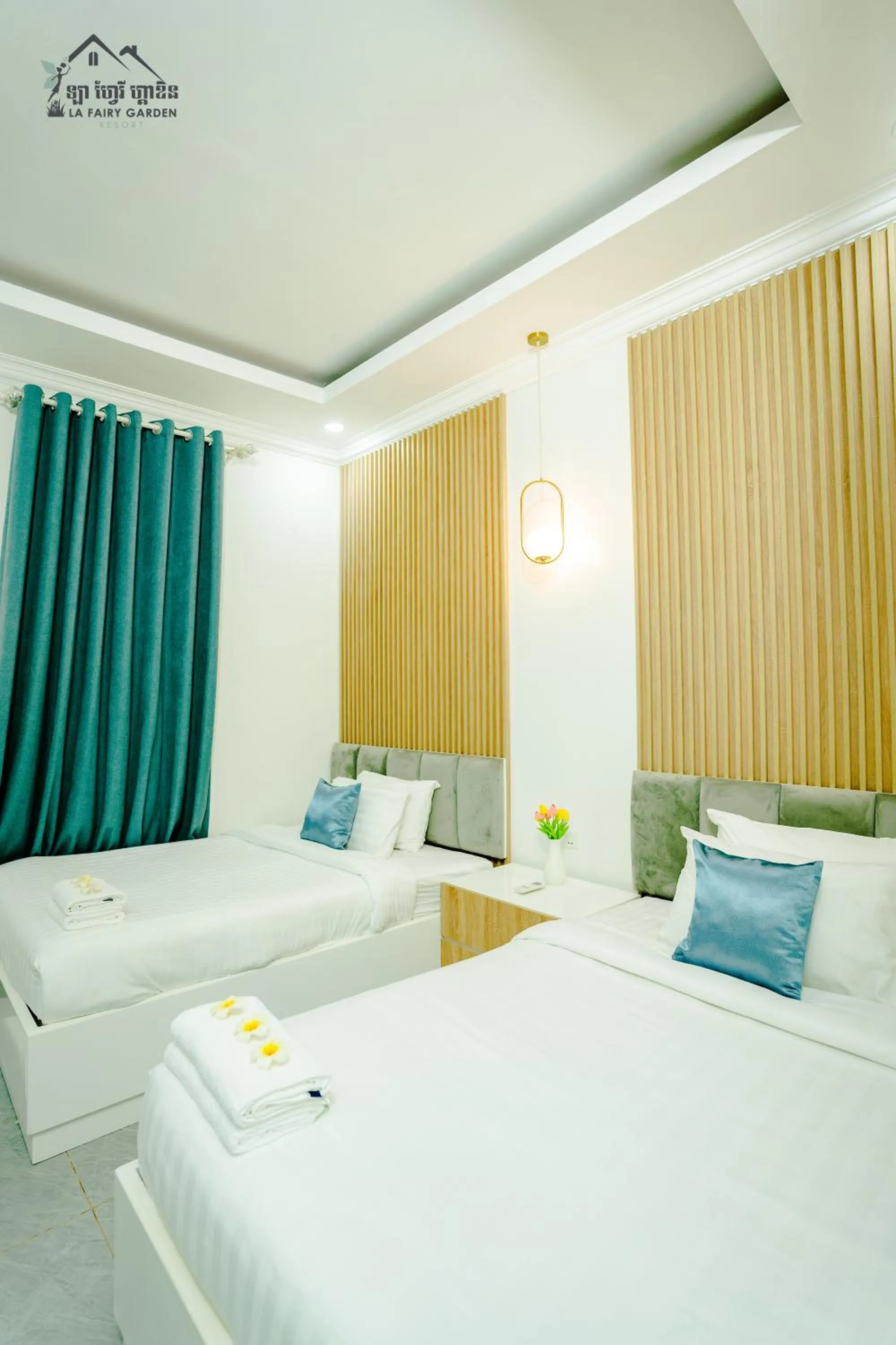 Photo of the whole room, Bed in La Fairy Garden Resort