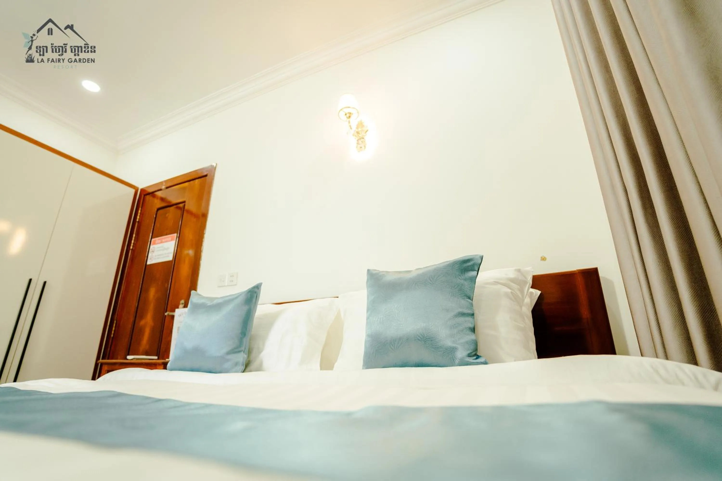 Bed in La Fairy Garden Resort