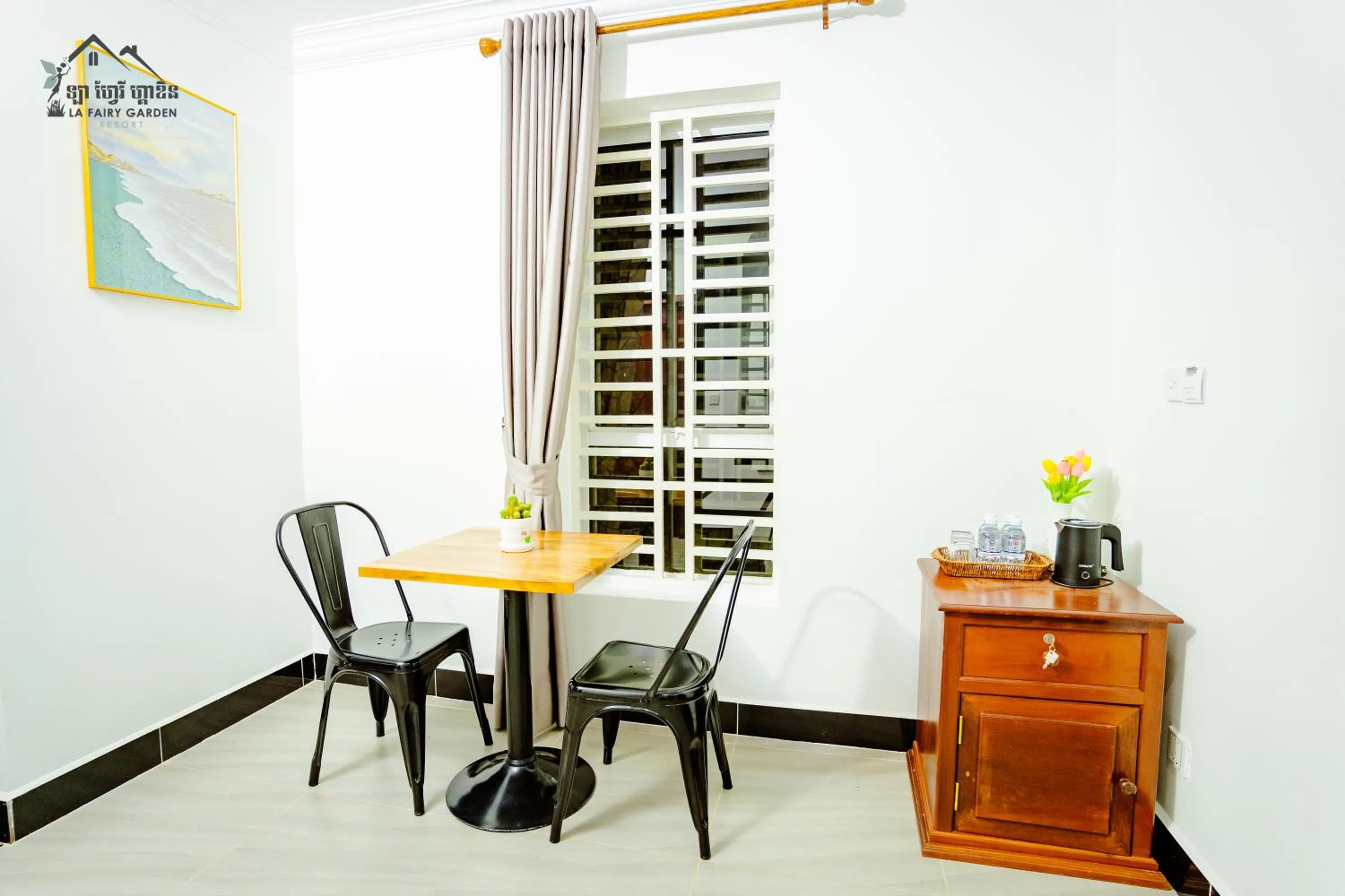 Dining area in La Fairy Garden Resort