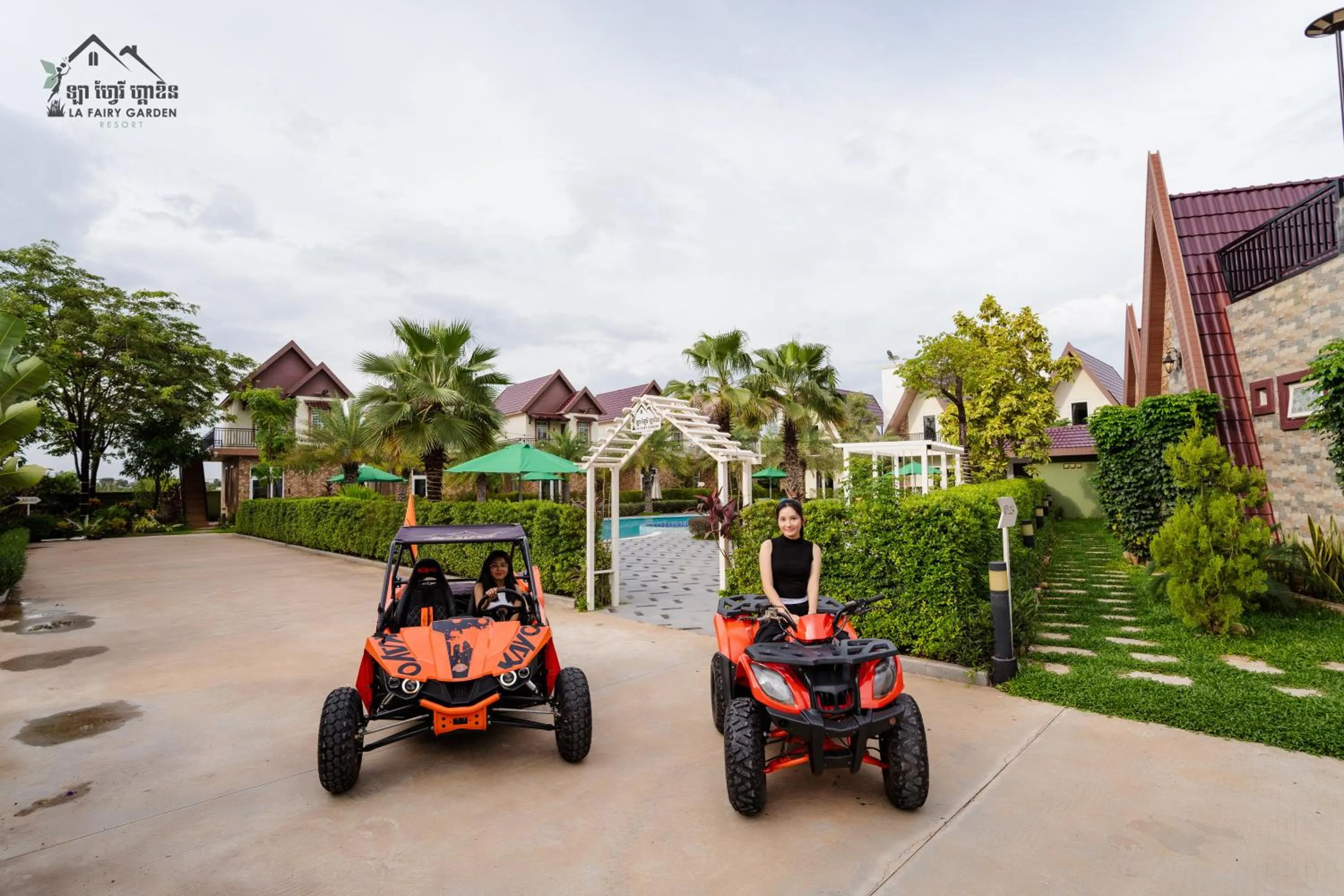 Property building in La Fairy Garden Resort