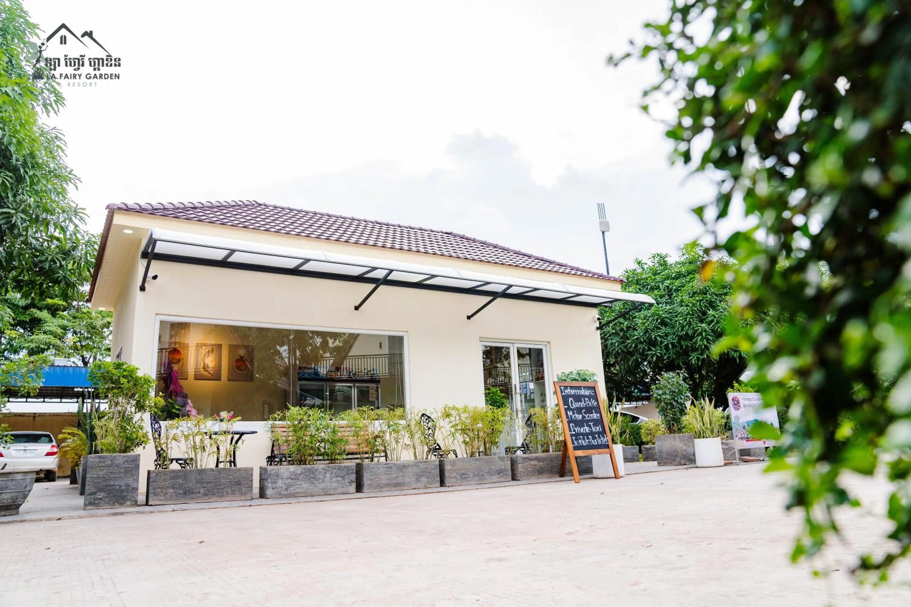 Property building in La Fairy Garden Resort