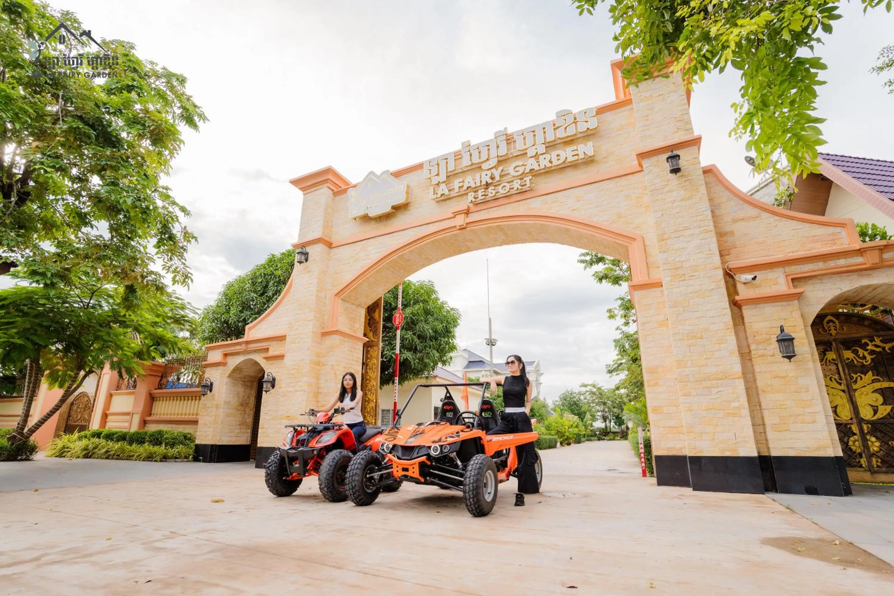Property building in La Fairy Garden Resort