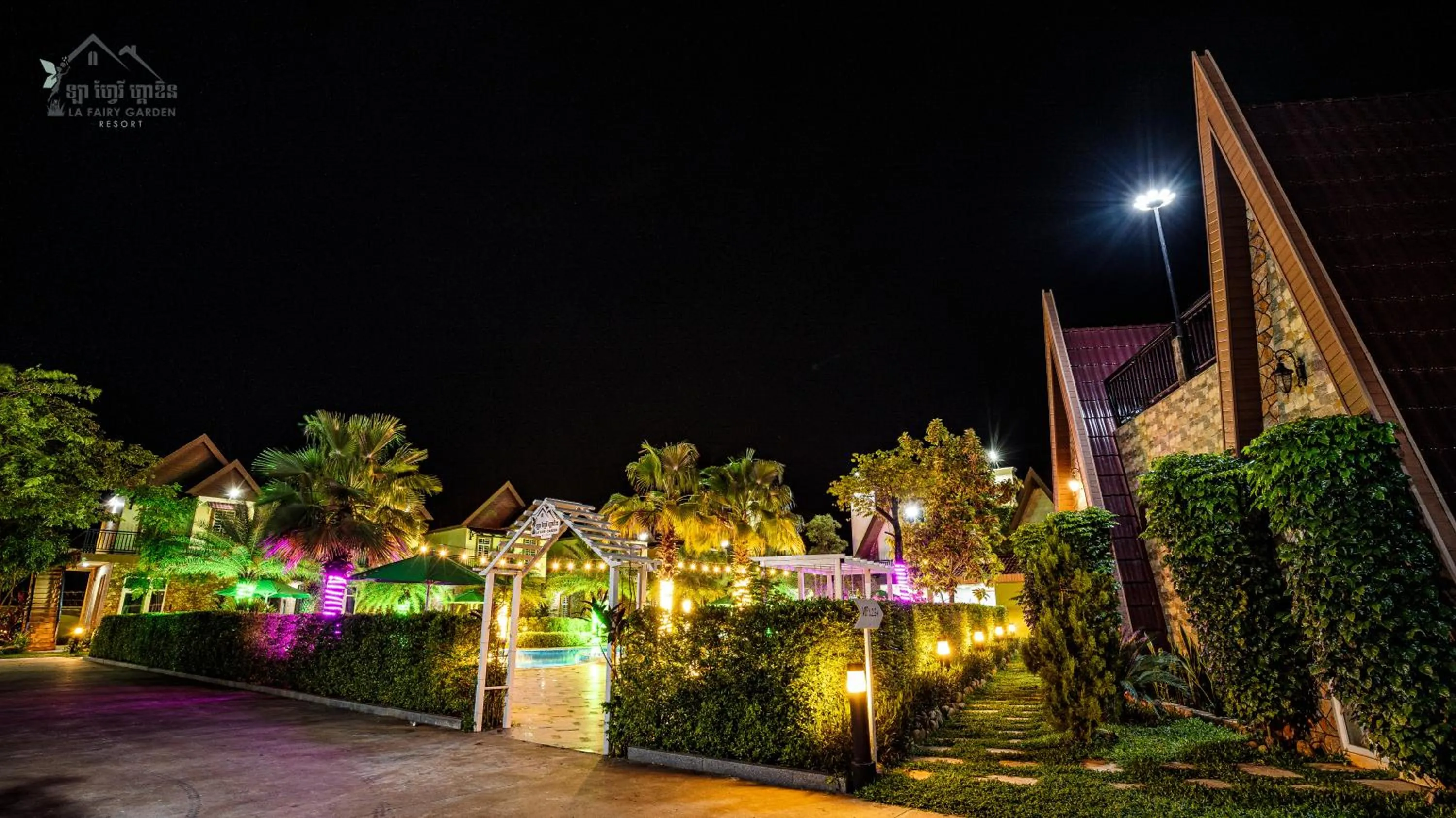 Property building in La Fairy Garden Resort