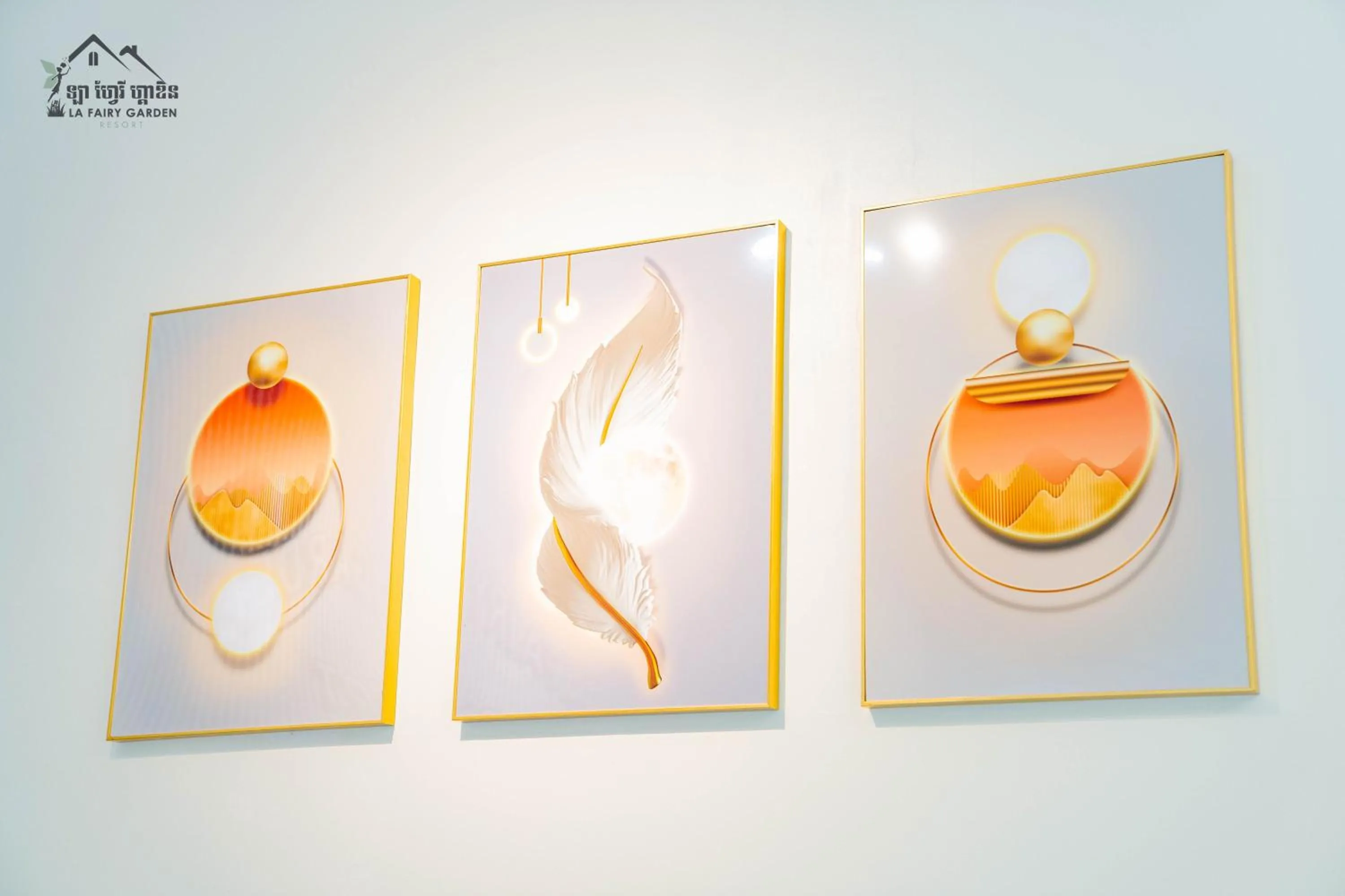 Decorative detail in La Fairy Garden Resort