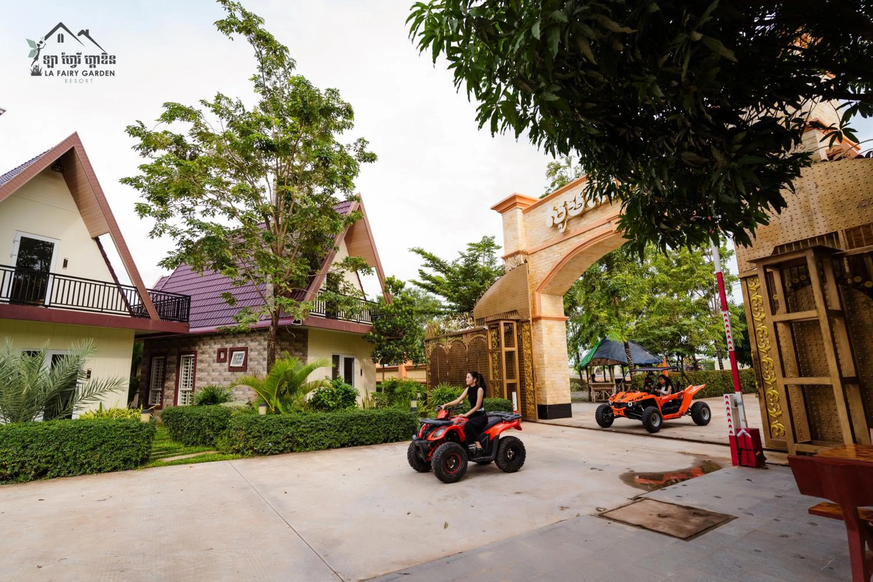 Property building in La Fairy Garden Resort